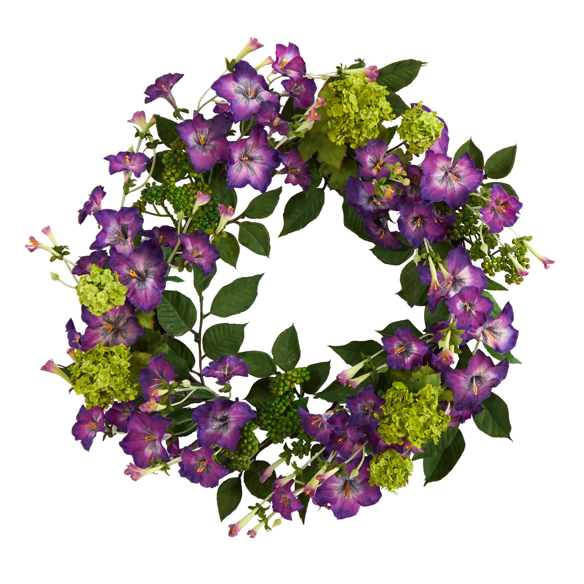 20" Morning Glory Wreath