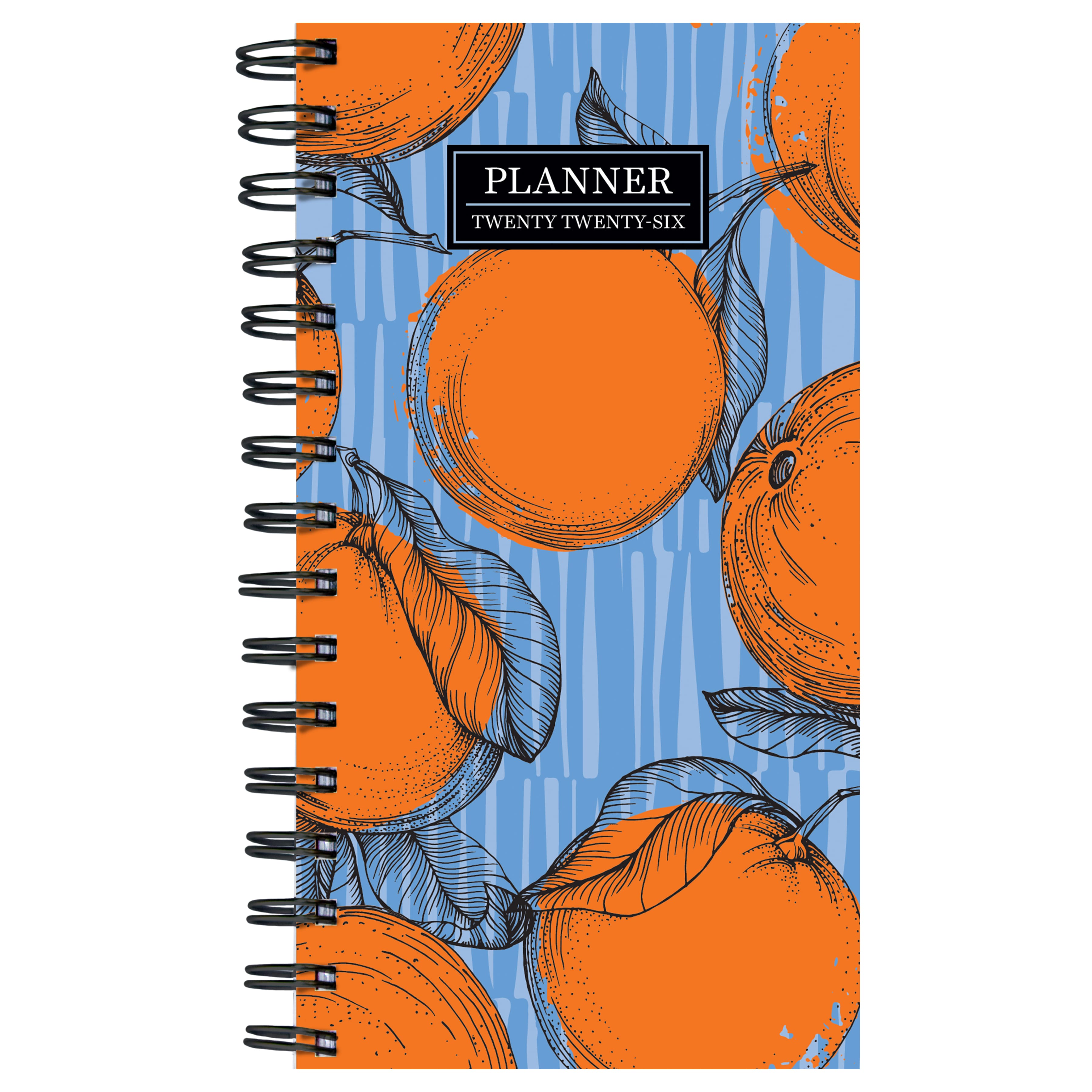 2026 Citrus Small Weekly Monthly Planner