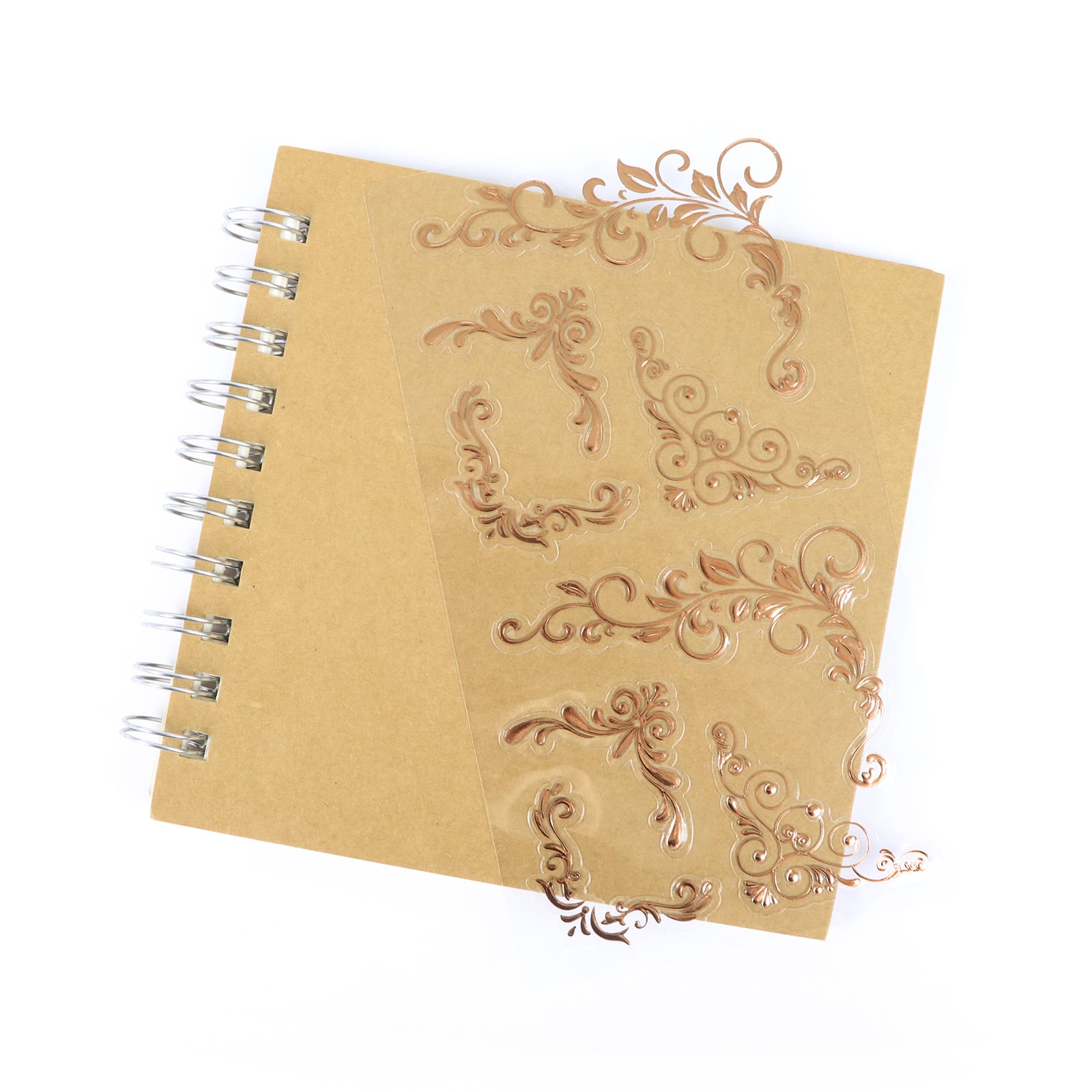 12 Pack: Rose Gold Corner Stickers by Recollections™