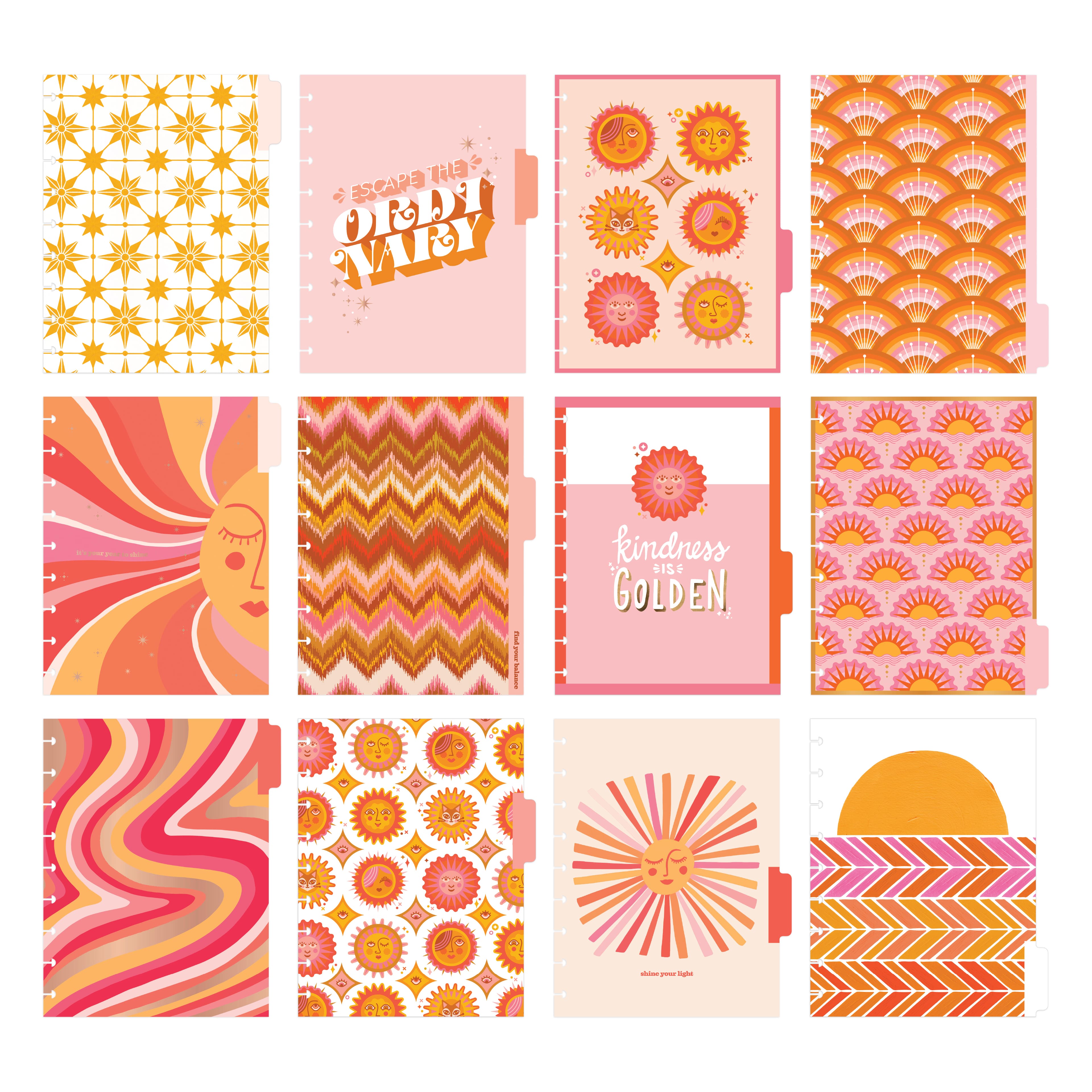 The Classic Happy Planner&#xAE; Retro Sunset