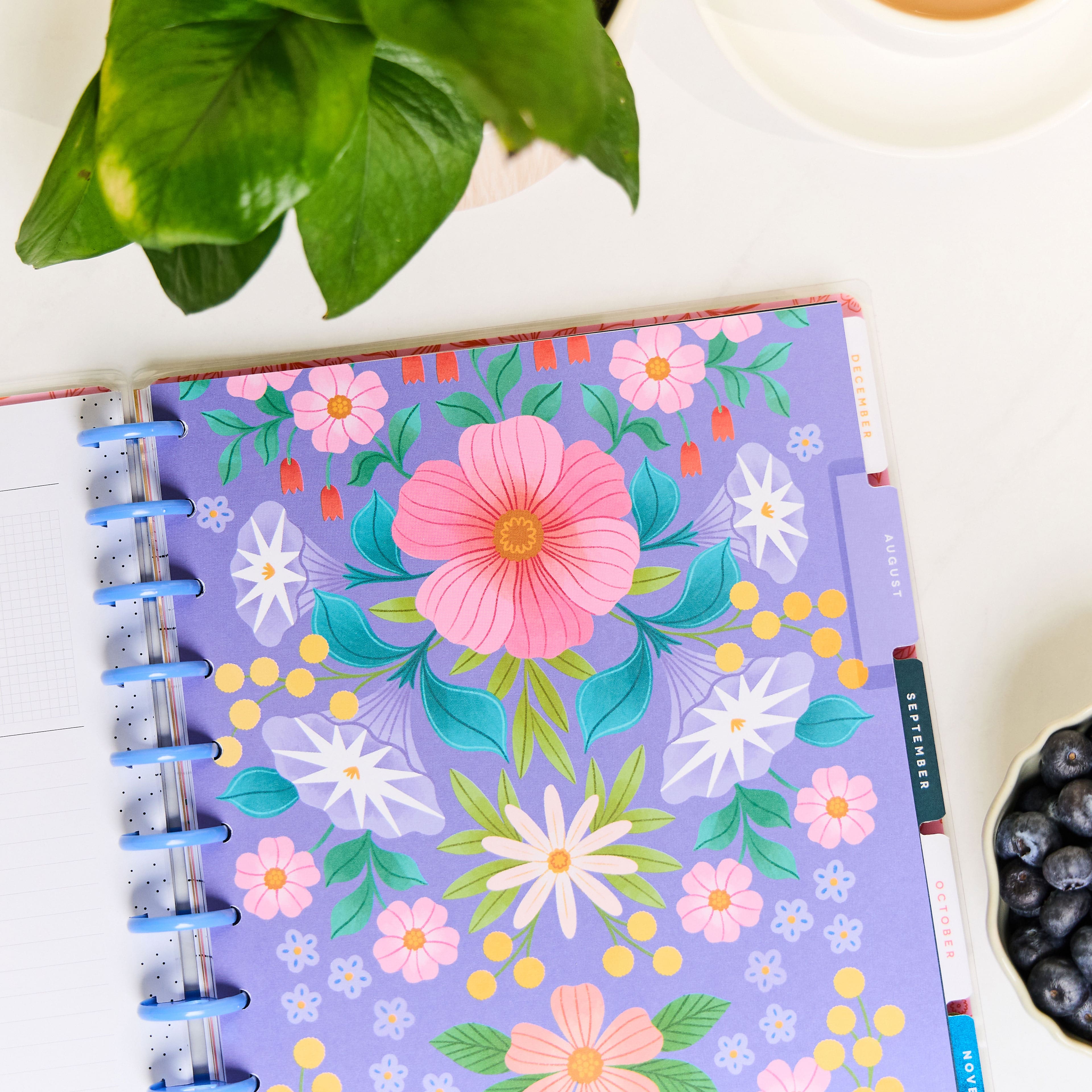 The Big Happy Planner&#xAE; 2025-2026 Garden Joy Customizable Planner