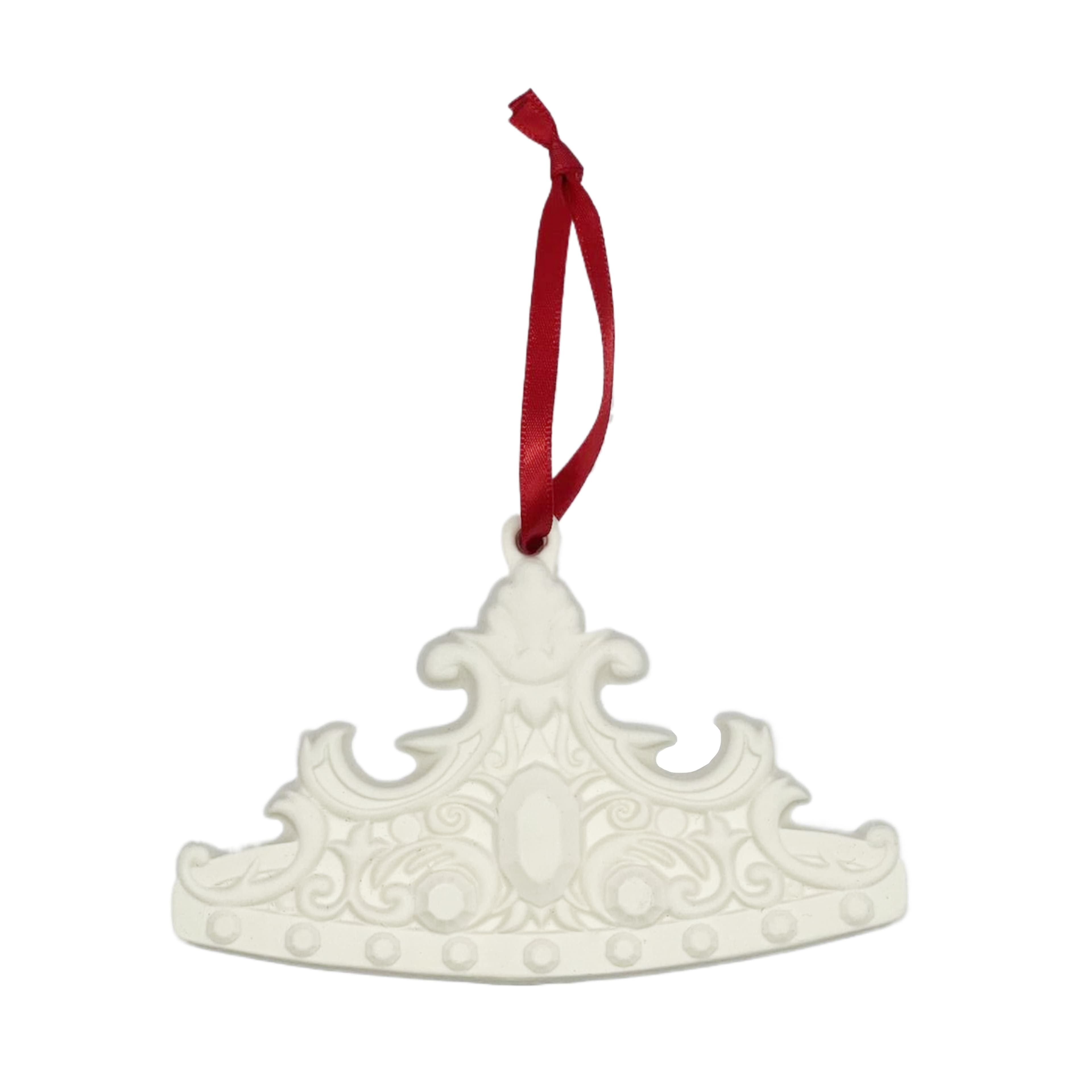 4.5&#x22; DIY Ceramic Tiara Ornament by Make Market&#xAE;