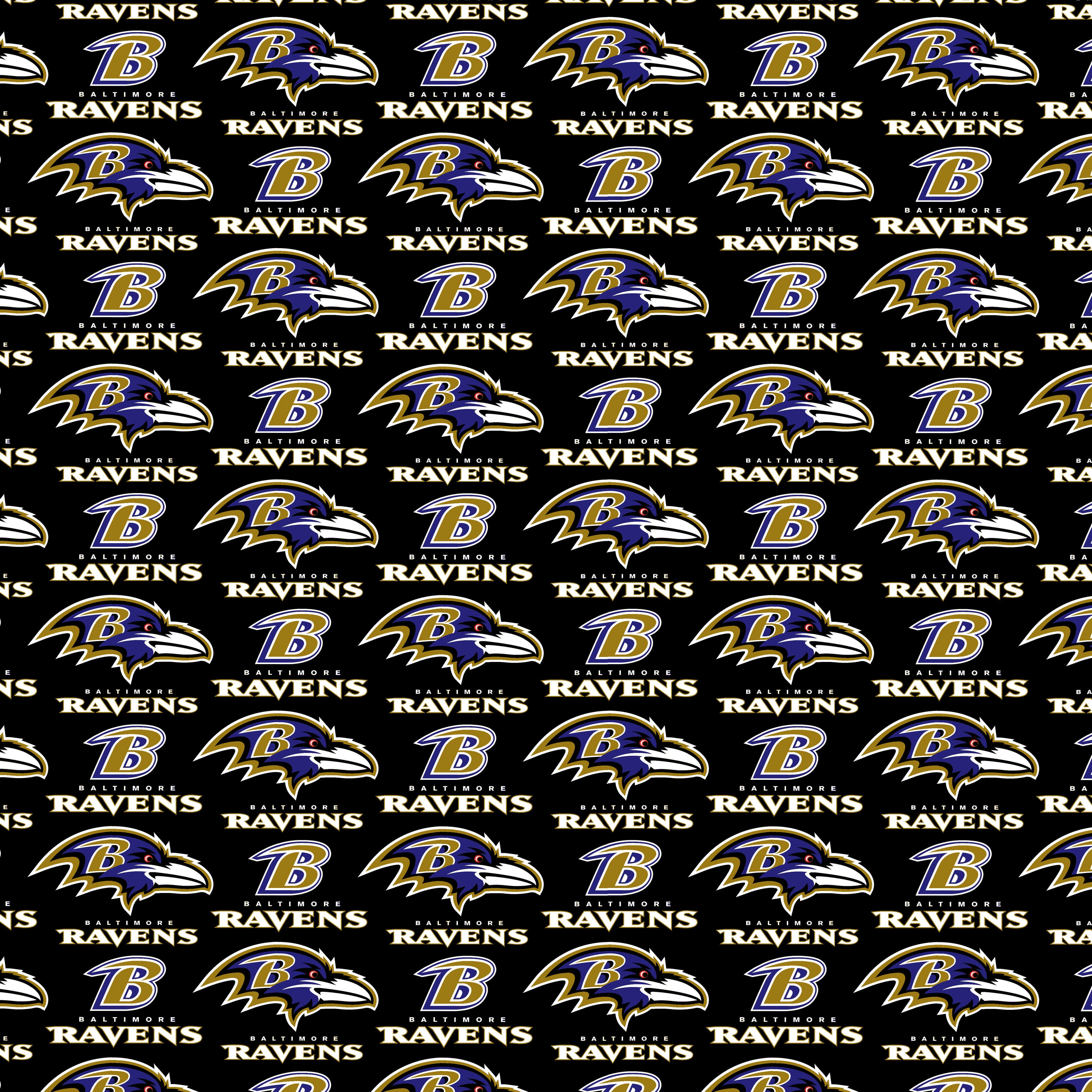 NFL Baltimore Ravens Cotton Fabric