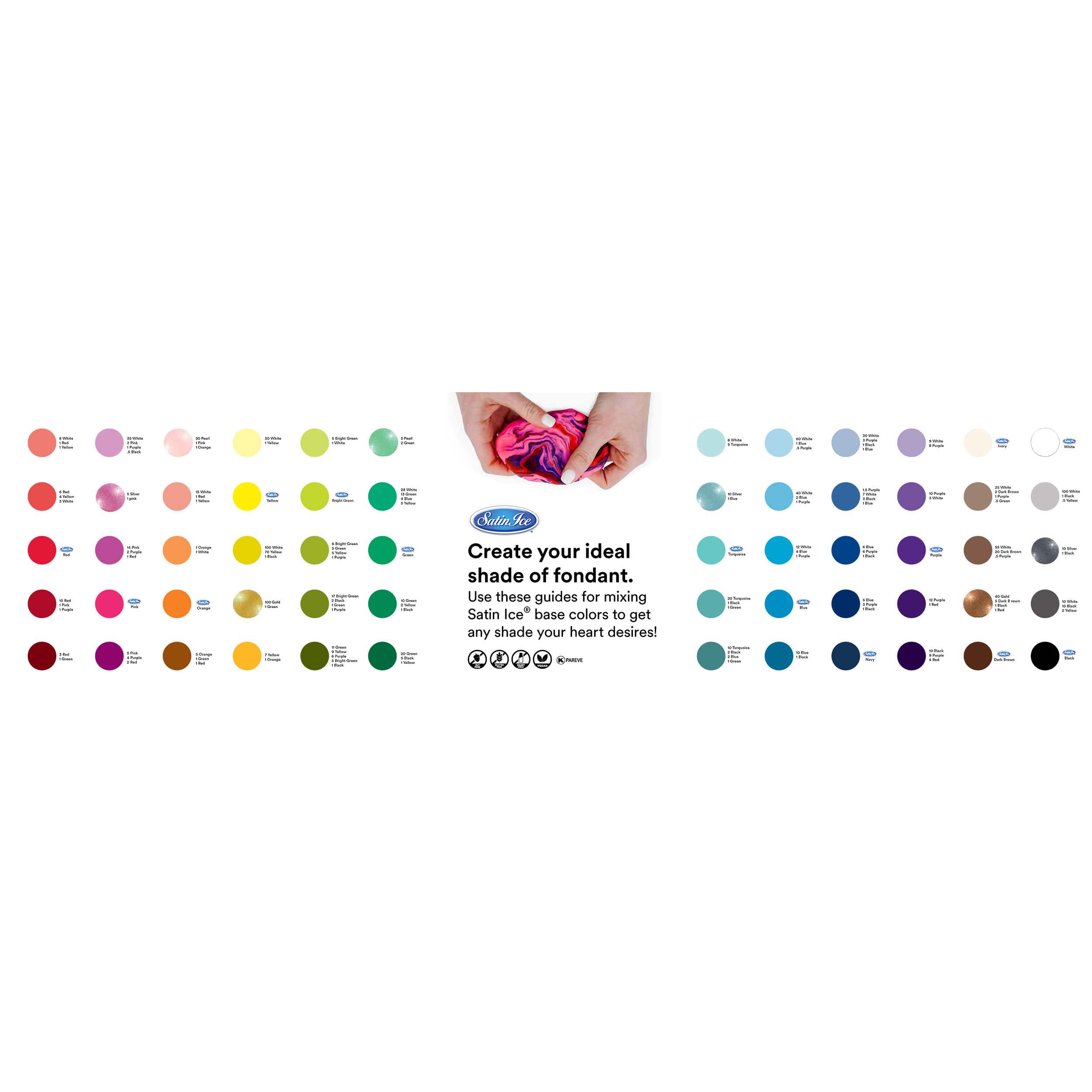 Satin Ice&#xAE; Ready-To-Use Fondant, 4.4oz.