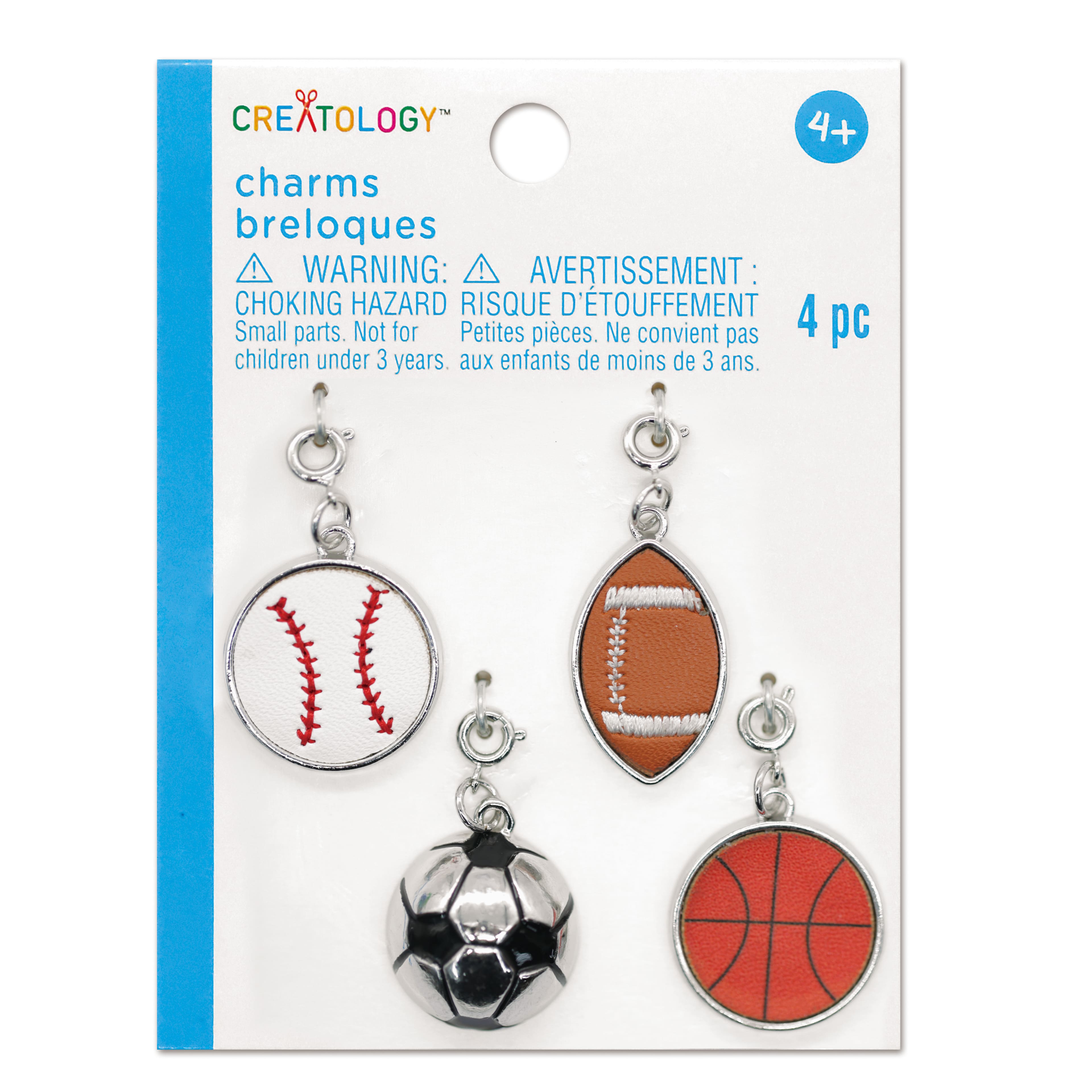 Sport Ball Charms by Creatology™, 4ct.