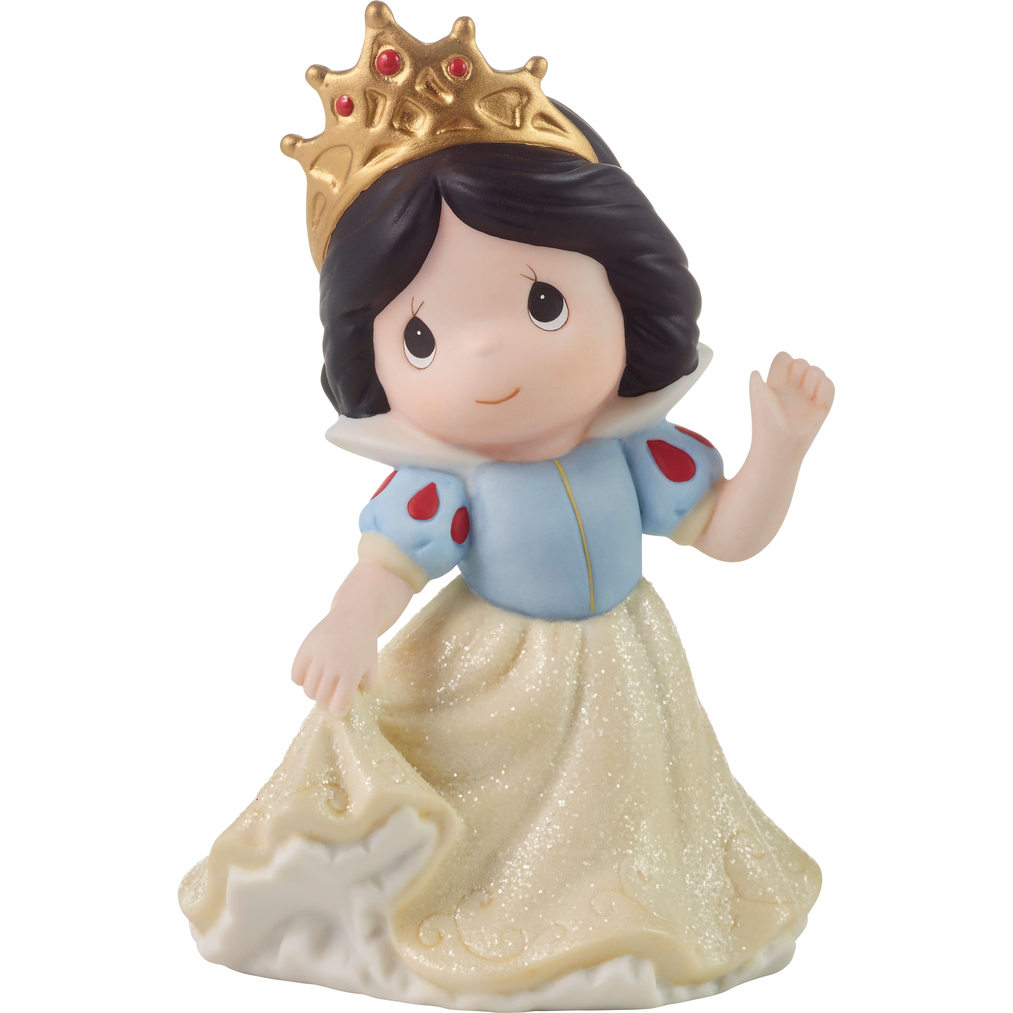 Precious Moments 5.25&#x22; Disney Showcase&#xAE; Snow White Happily Ever After Bisque Porcelain Figurine