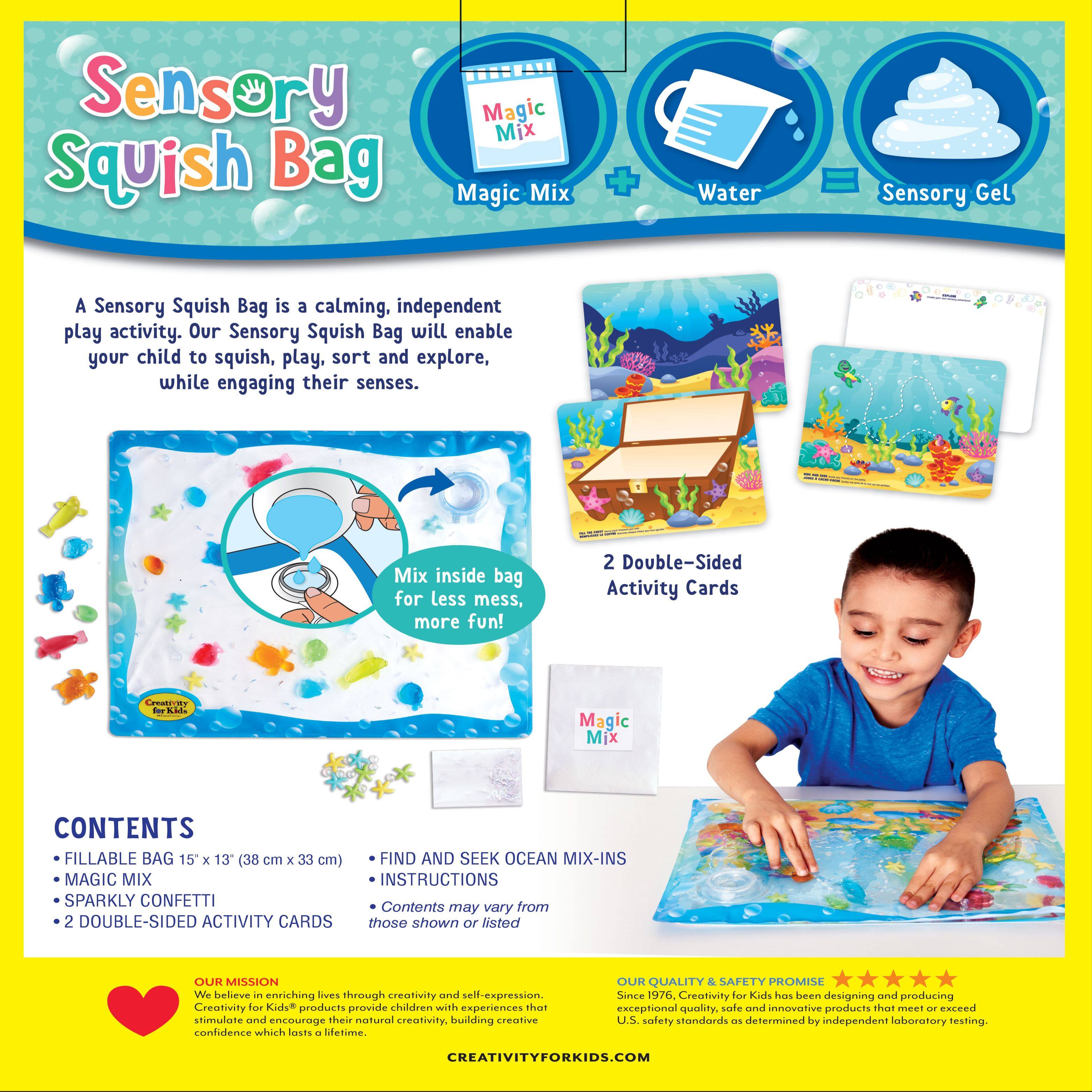 Creativity for Kids® Ocean Adventure Sensory Squish Bag