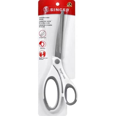 Pinking Shears for Dressmaking, Professional Stainless Steel Tailor Pinking Scissors for Felt Paper Fabric Cutting/Sewing, Handled Zig Zag Scissors
