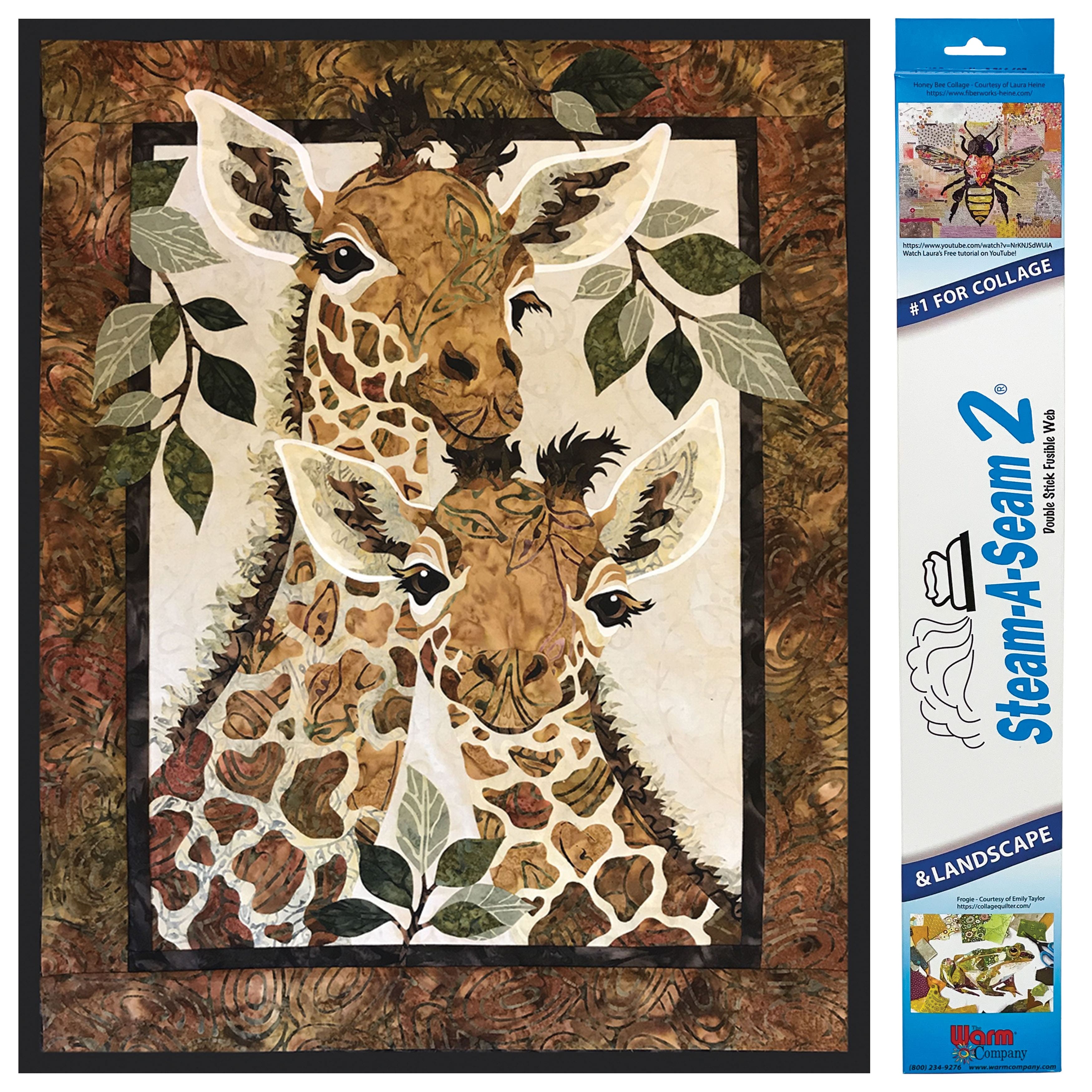 Warm Company® Lite Steam-A-Seam 2® Fusible Web, 24" x 3yd.