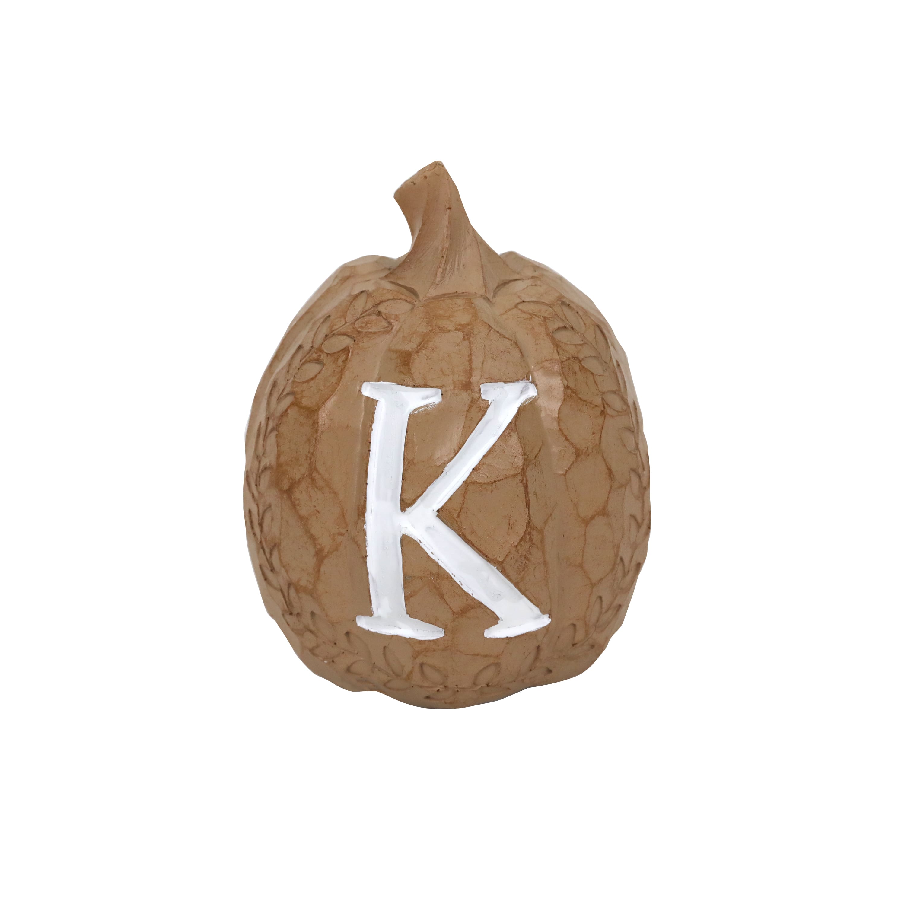 4" Fall Tabletop Pumpkin Monogram Letter by Ashland®
