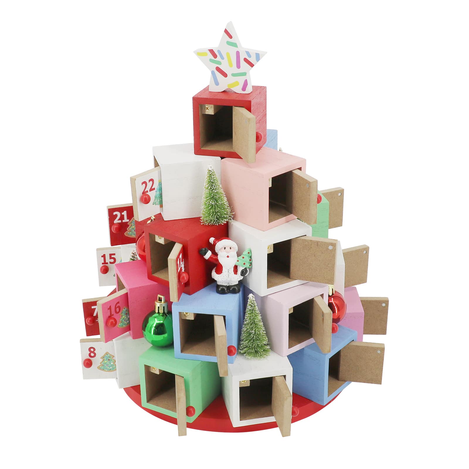 11.75&#x22; Christmas Tree Advent Calendar by Ashland&#xAE;