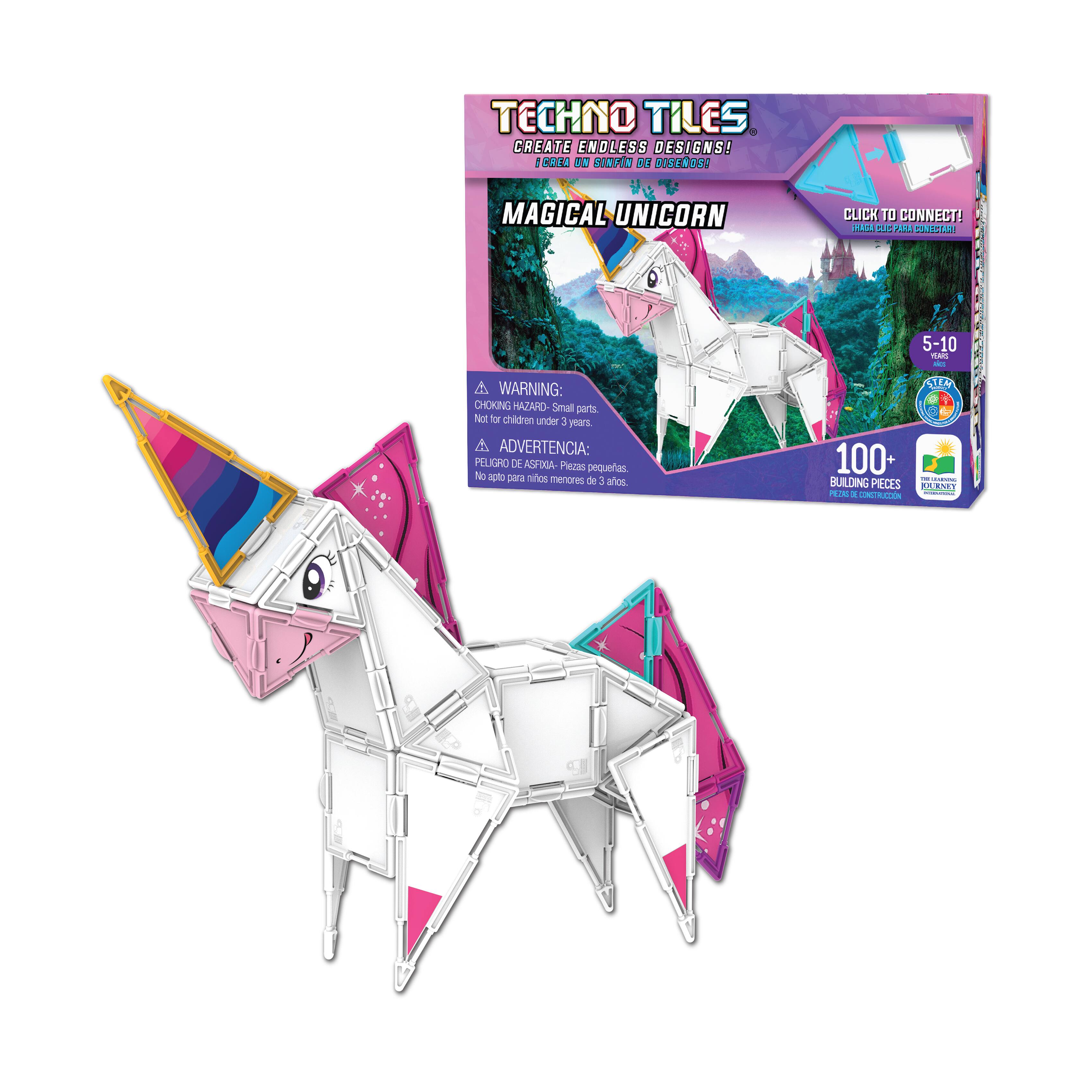Techno Tiles - Magical Unicorn: 100+ Pcs