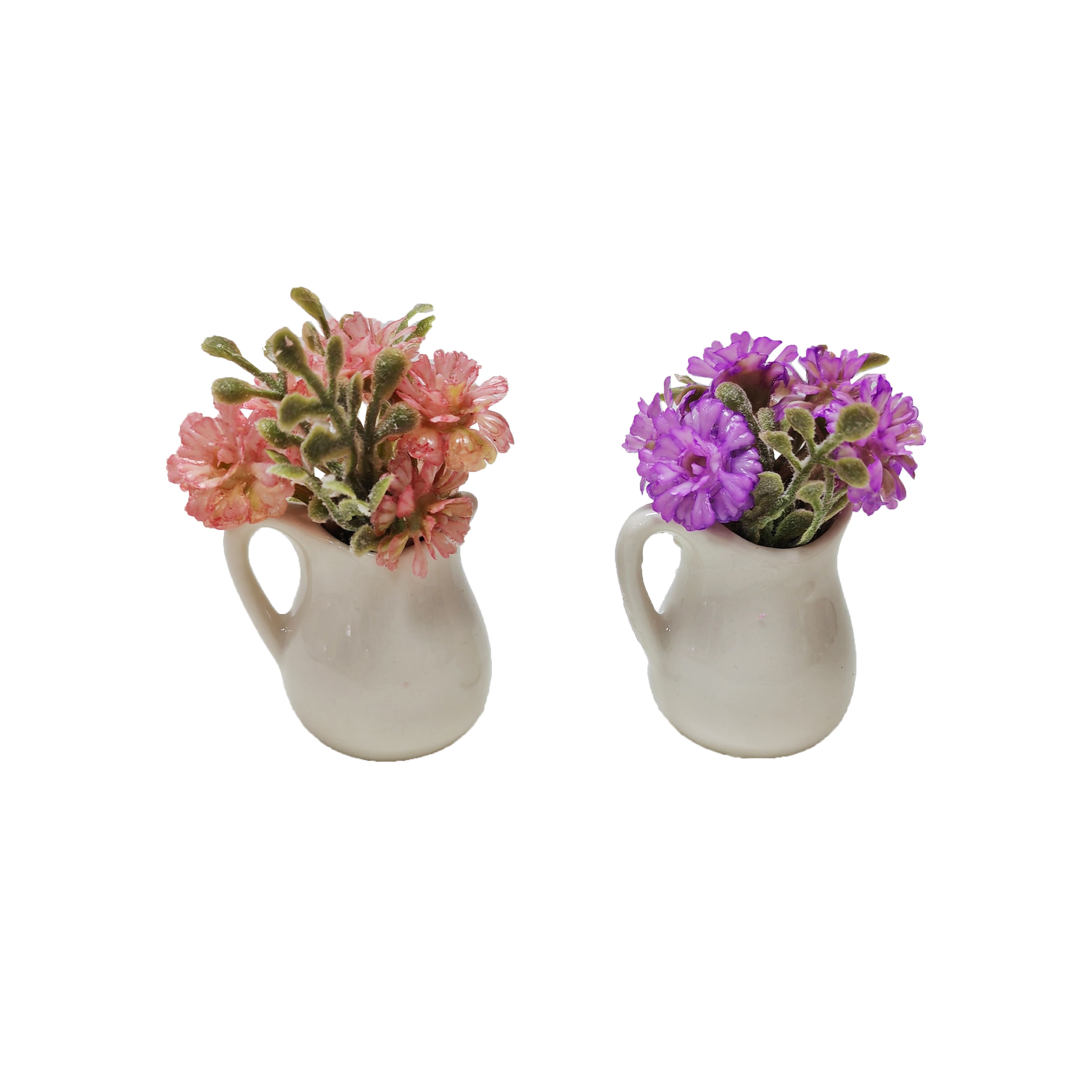 Mini Pink &#x26; Purple Flower Pitchers, 2ct. by Ashland&#xAE;
