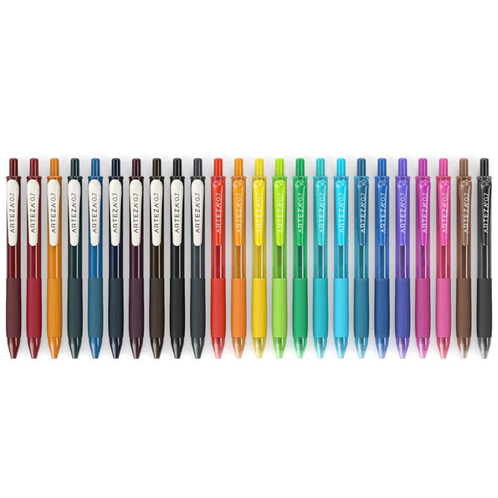 Arteza® Vintage & Bright 0.7mm Retractable Gel Pen Set