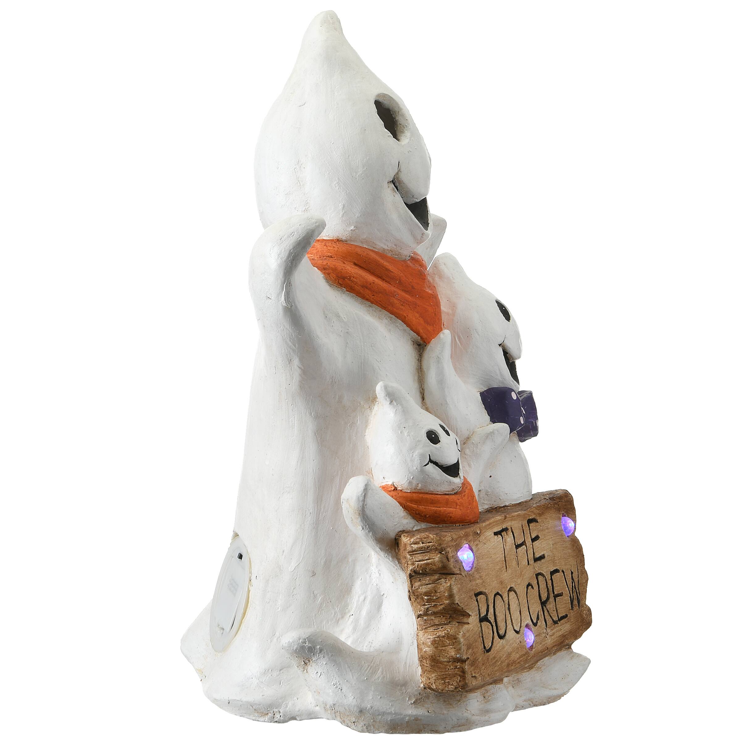21&#x22; Boo Crew Ghost Trio with LED Light