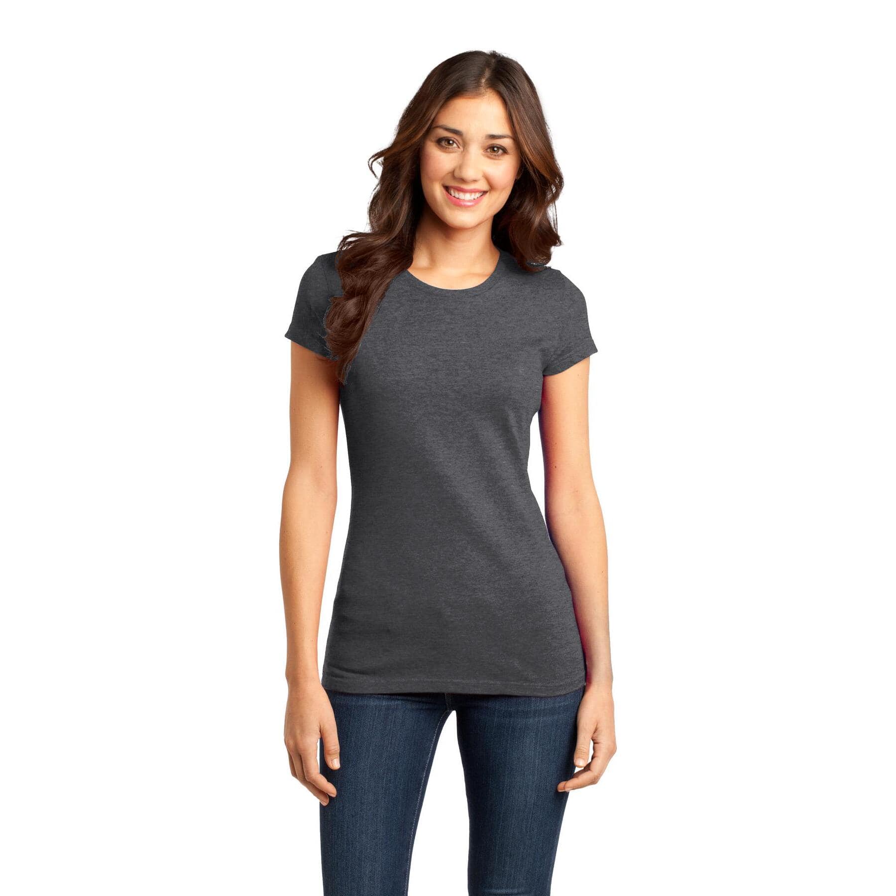 District&#xAE; Very Important Tee&#xAE; Heathered Women&#x27;s Fitted T-Shirt