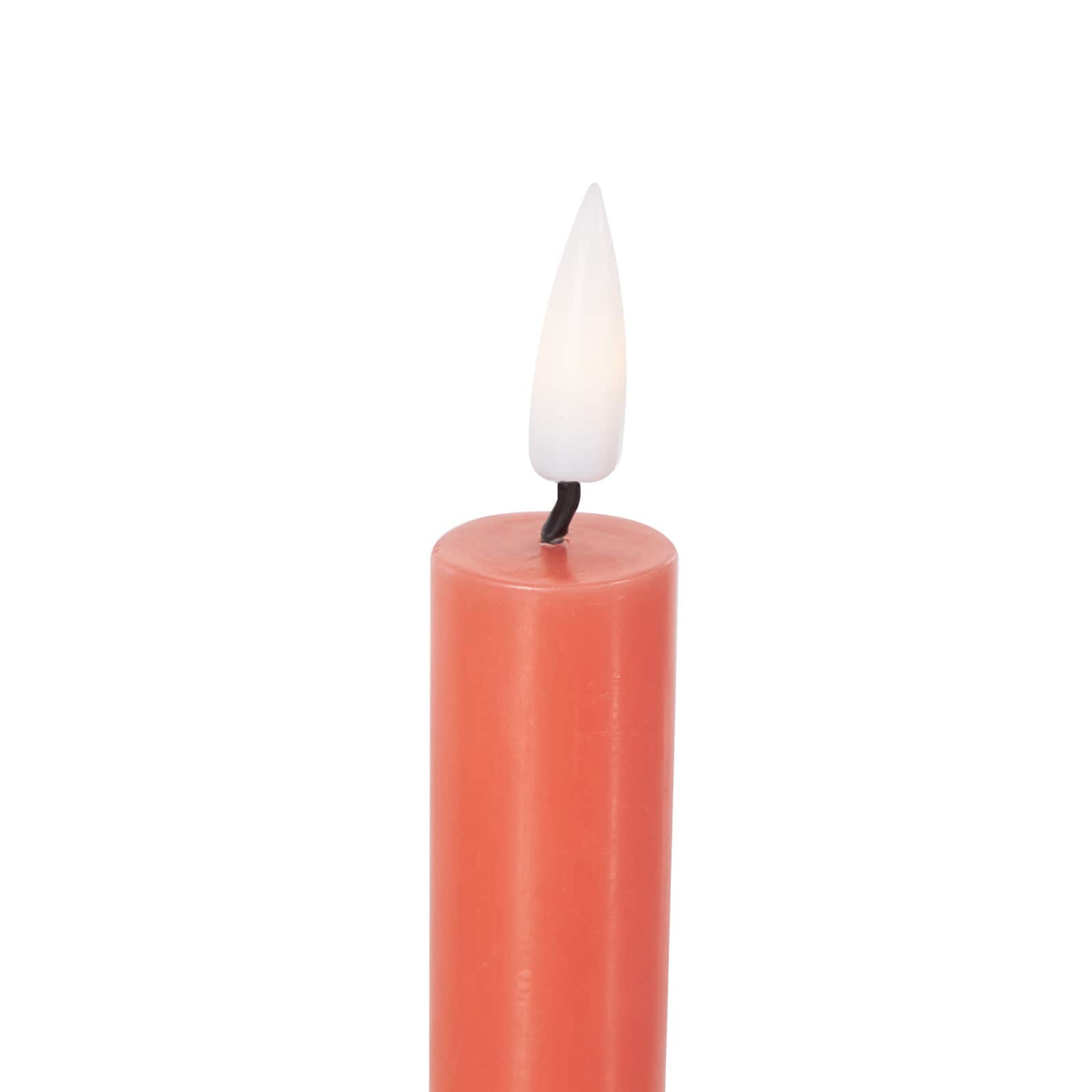 10" Flameless Wax Candles with Remote Control, 6ct.