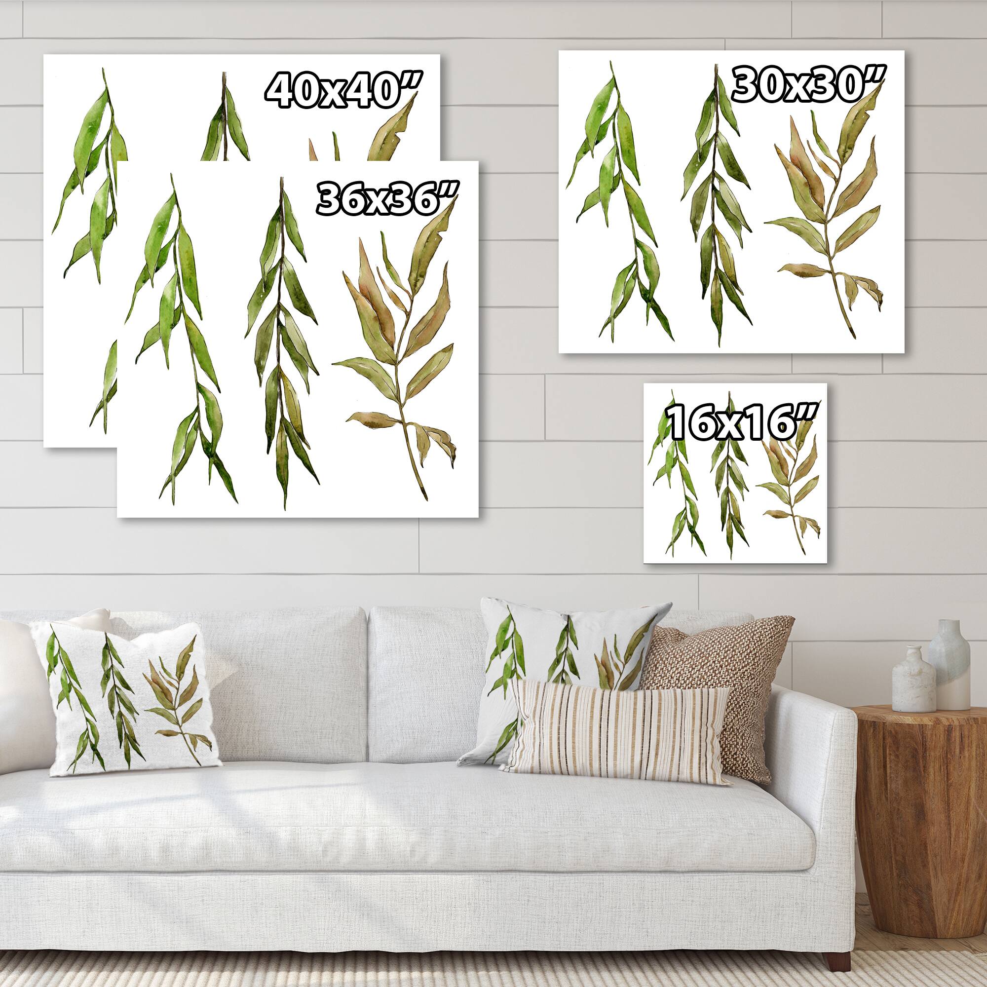 Designart - Three Willow Branches