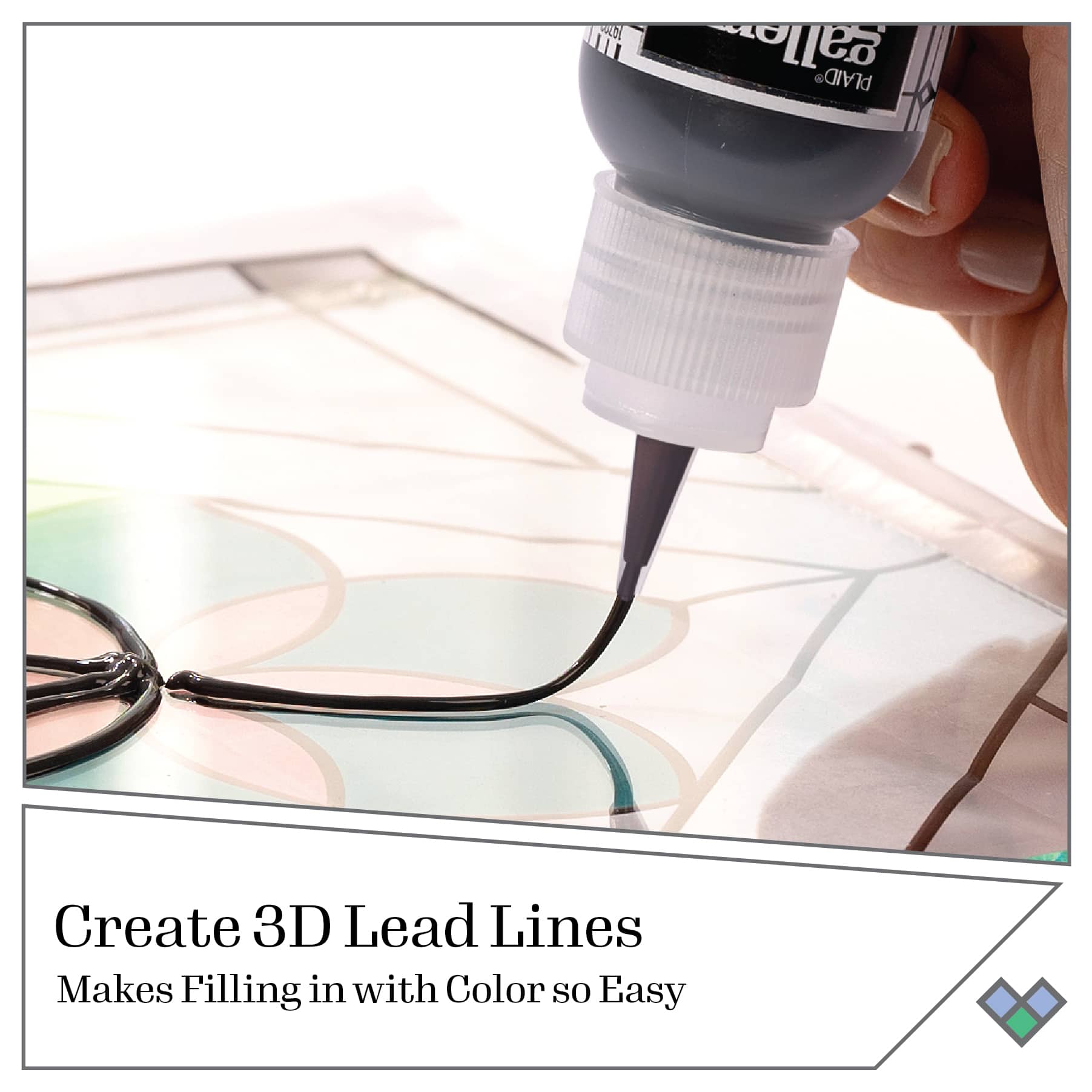 Plaid® Gallery Glass® Stained Glass Effect Paint, 2oz.