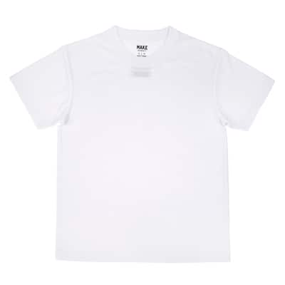 White Youth Polyester Crew Neck T-Shirt by Make Market® | Michaels