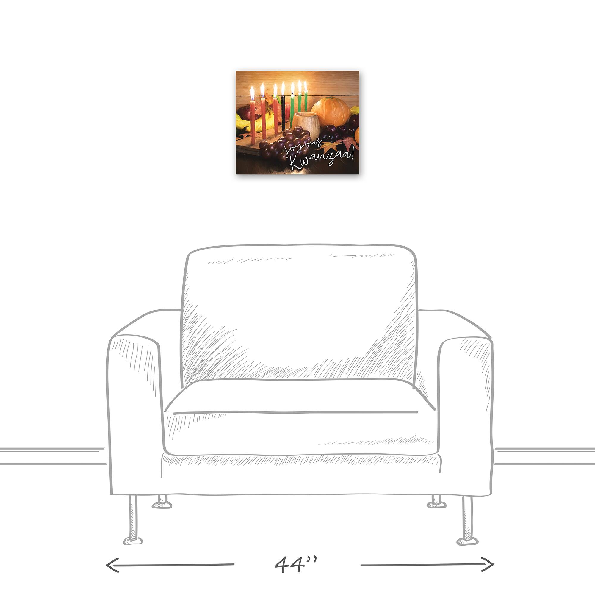 Joyous Kwanzaa Still Life Canvas Wall Art
