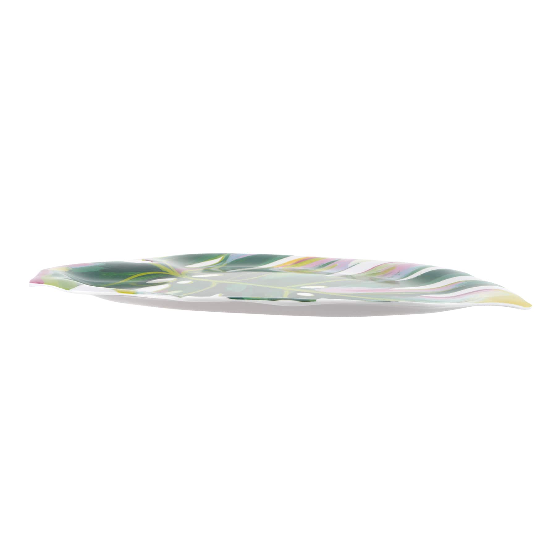 16&#x22; Palm Leaf Melamine Platter by Ashland&#xAE;