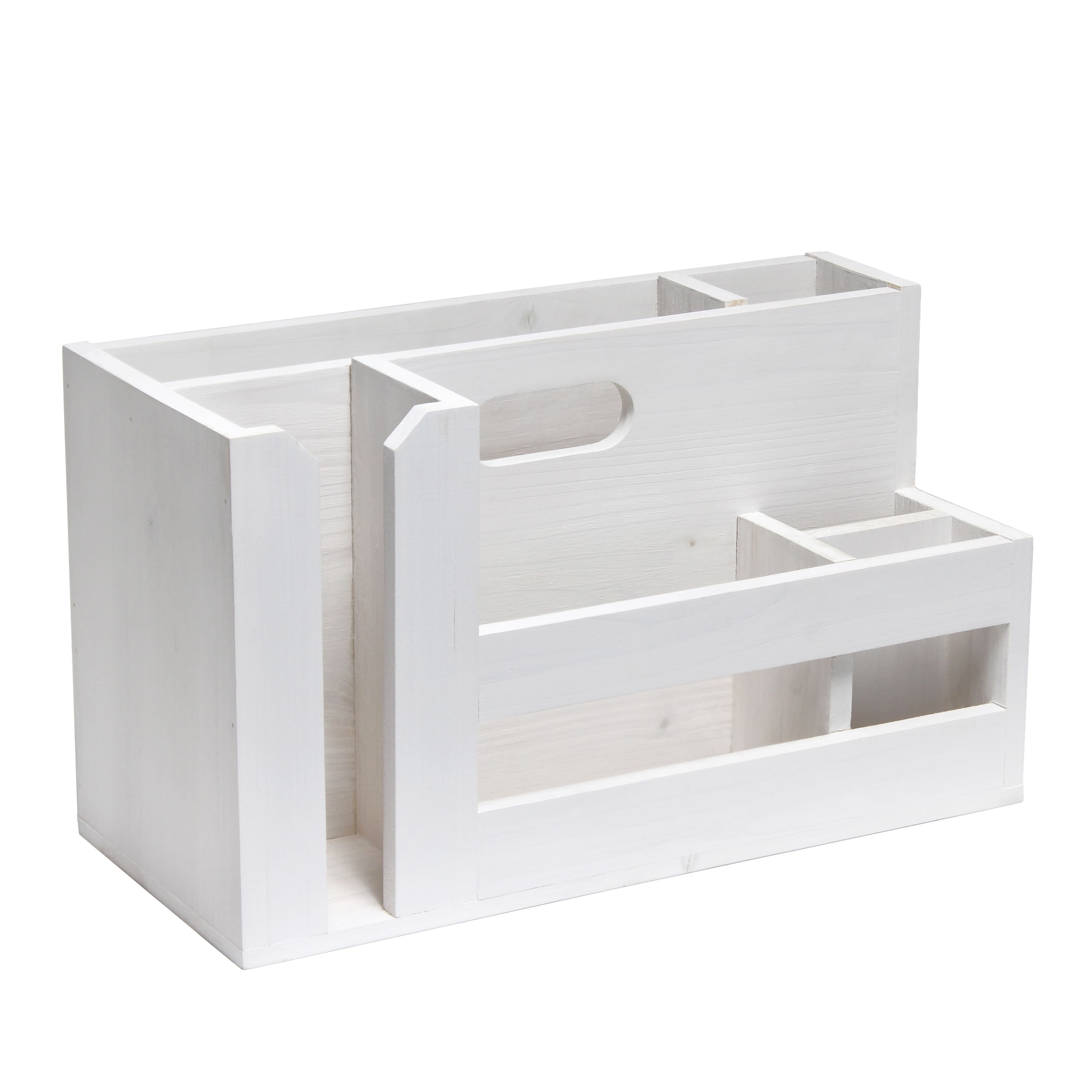 Elegant Designs Wood Caddy Organizer