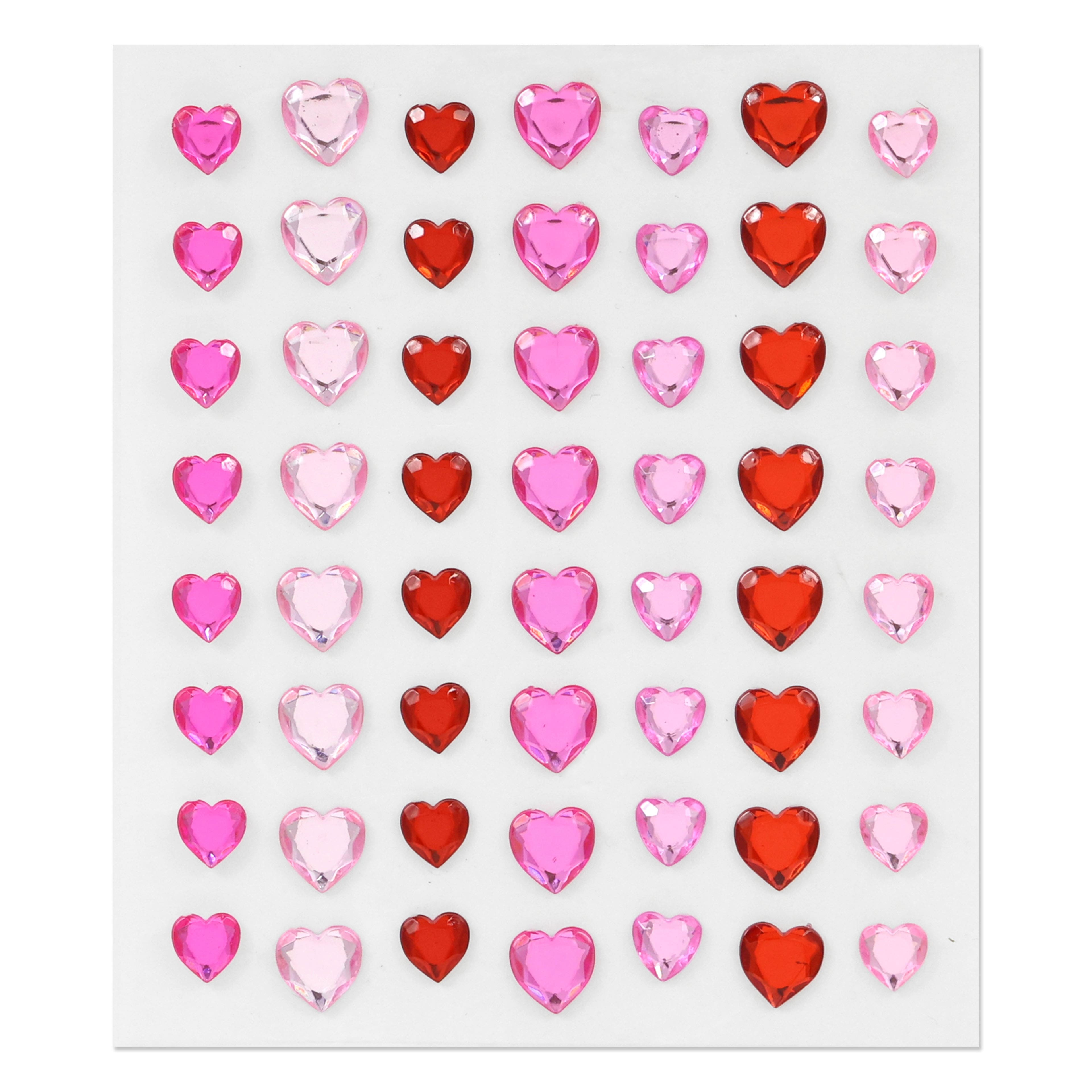 Y2K Red Heart Sticker, Red Multicolored Heart Sticker, Aesthetic Sticker,  Laptop Decal, Heart Sticker -  Israel