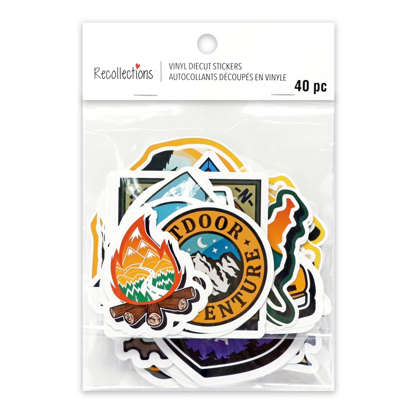 Vinyl Diecut Adventure Sticker Set by Recollections&#x2122;