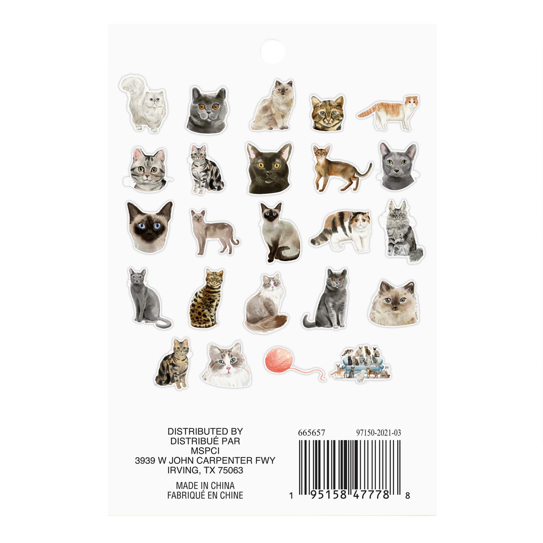 Cats Die Cut Stickers by Recollections&#x2122;