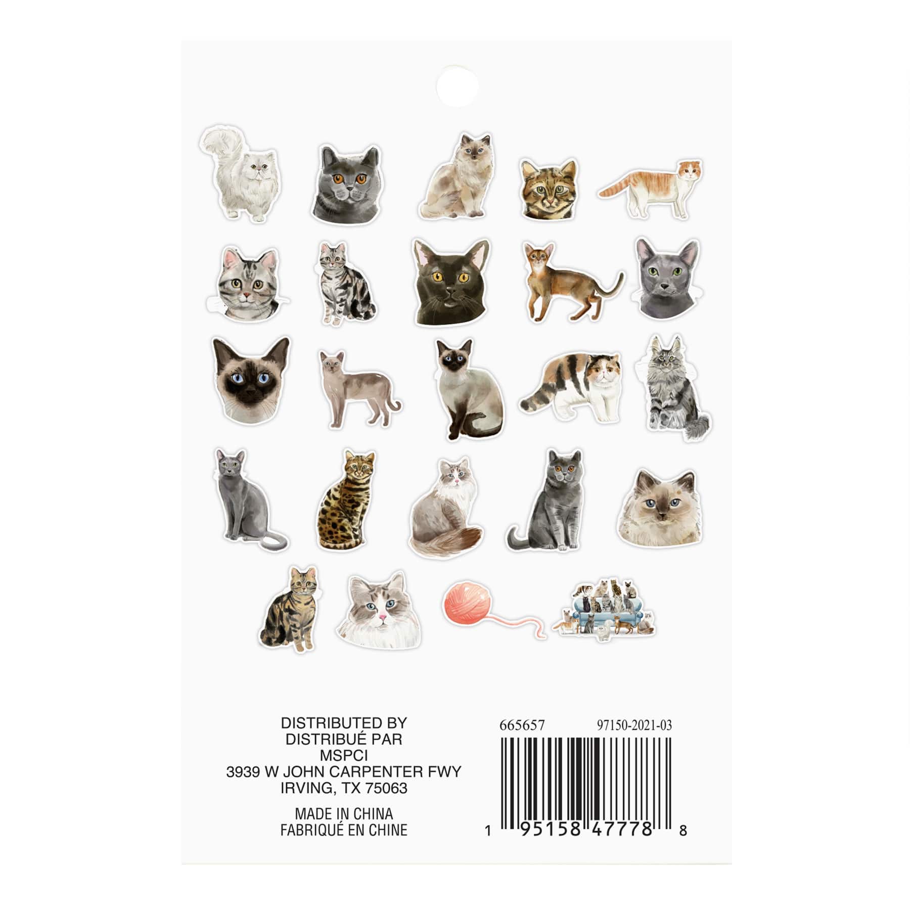 Cats Die Cut Stickers by Recollections™