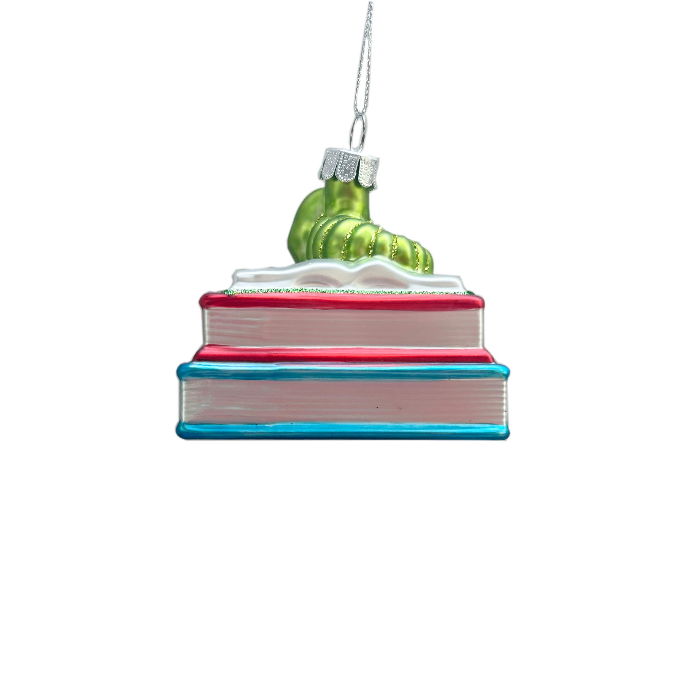 3&#x22; Bookwork Glass Ornament by Ashland&#xAE;