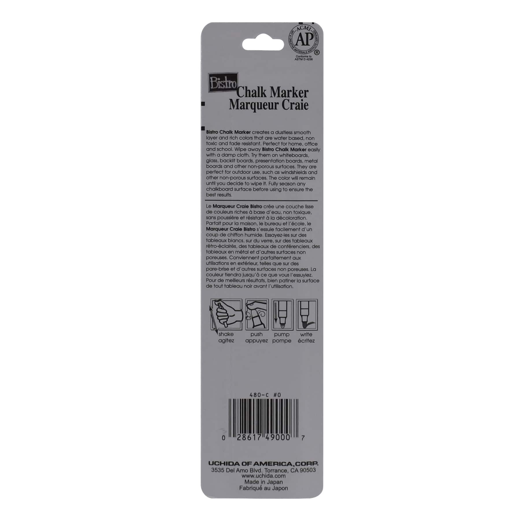 12 Pack: Marvy® Uchida Bistro Broad Chalk Marker