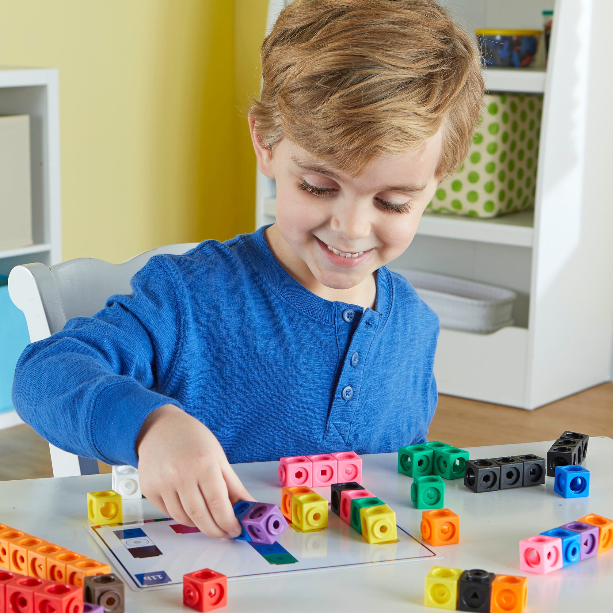 Learning Resources MathLink Cubes Early Math Activity Set