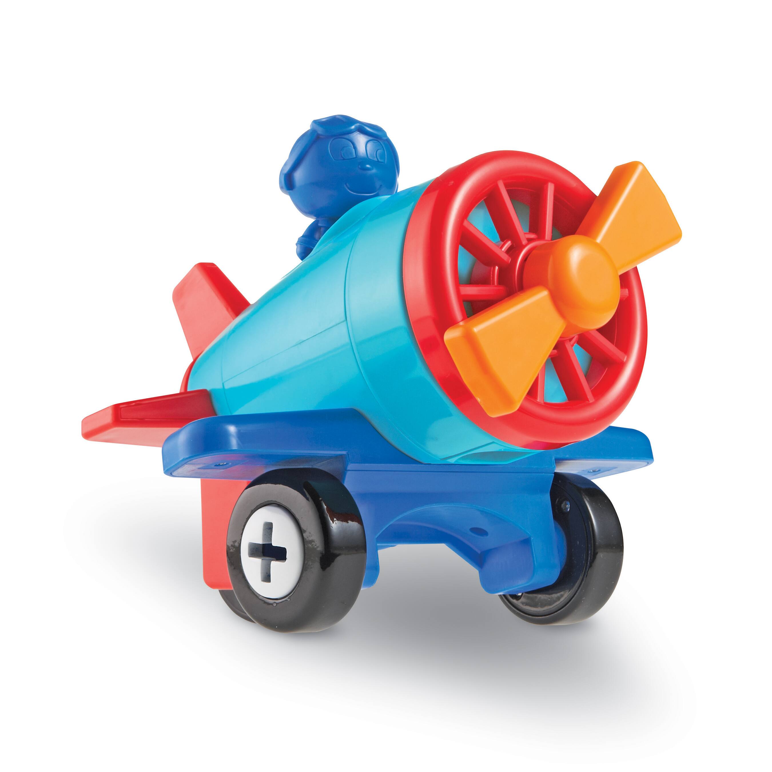 Learning Essentials - 1-2-3 Build It! Car-Plane-Boat