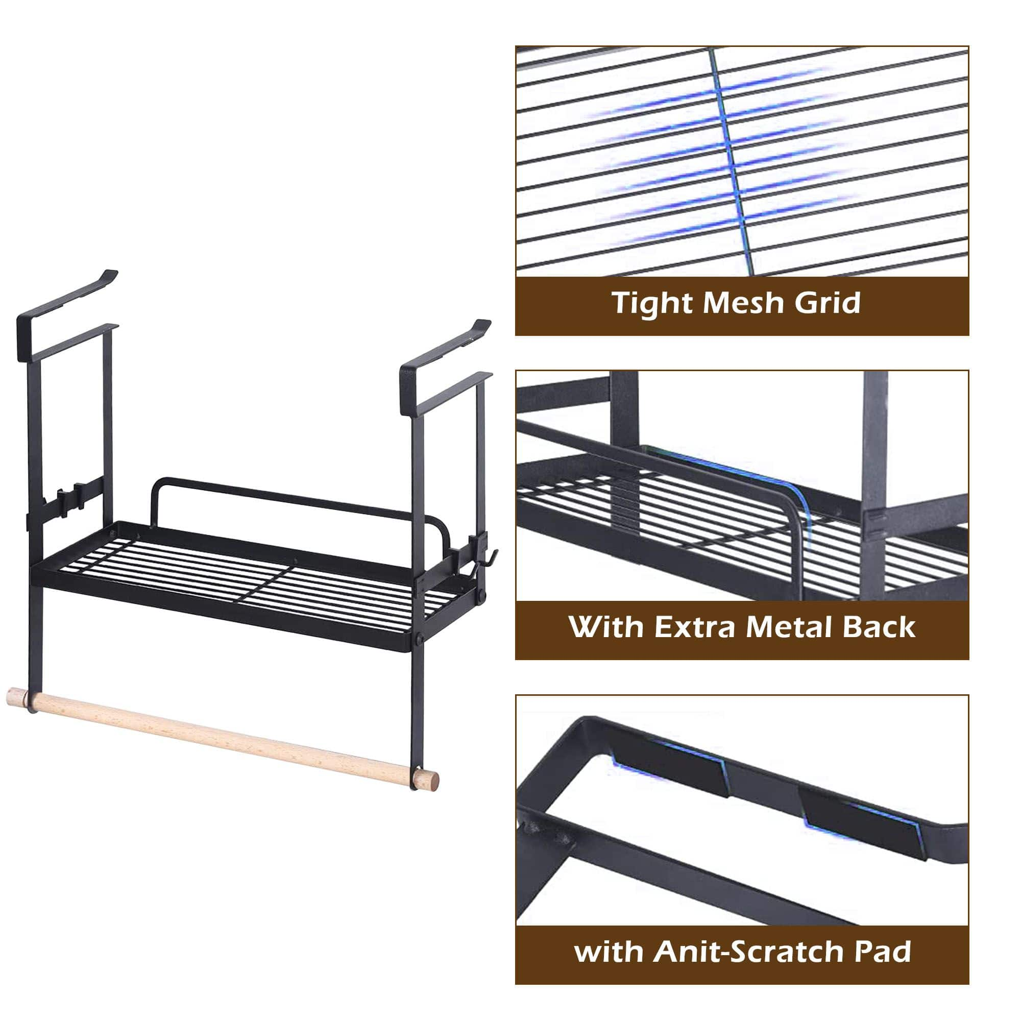 NEX Under Cabinet Storage Shelf with Paper Towel Holder