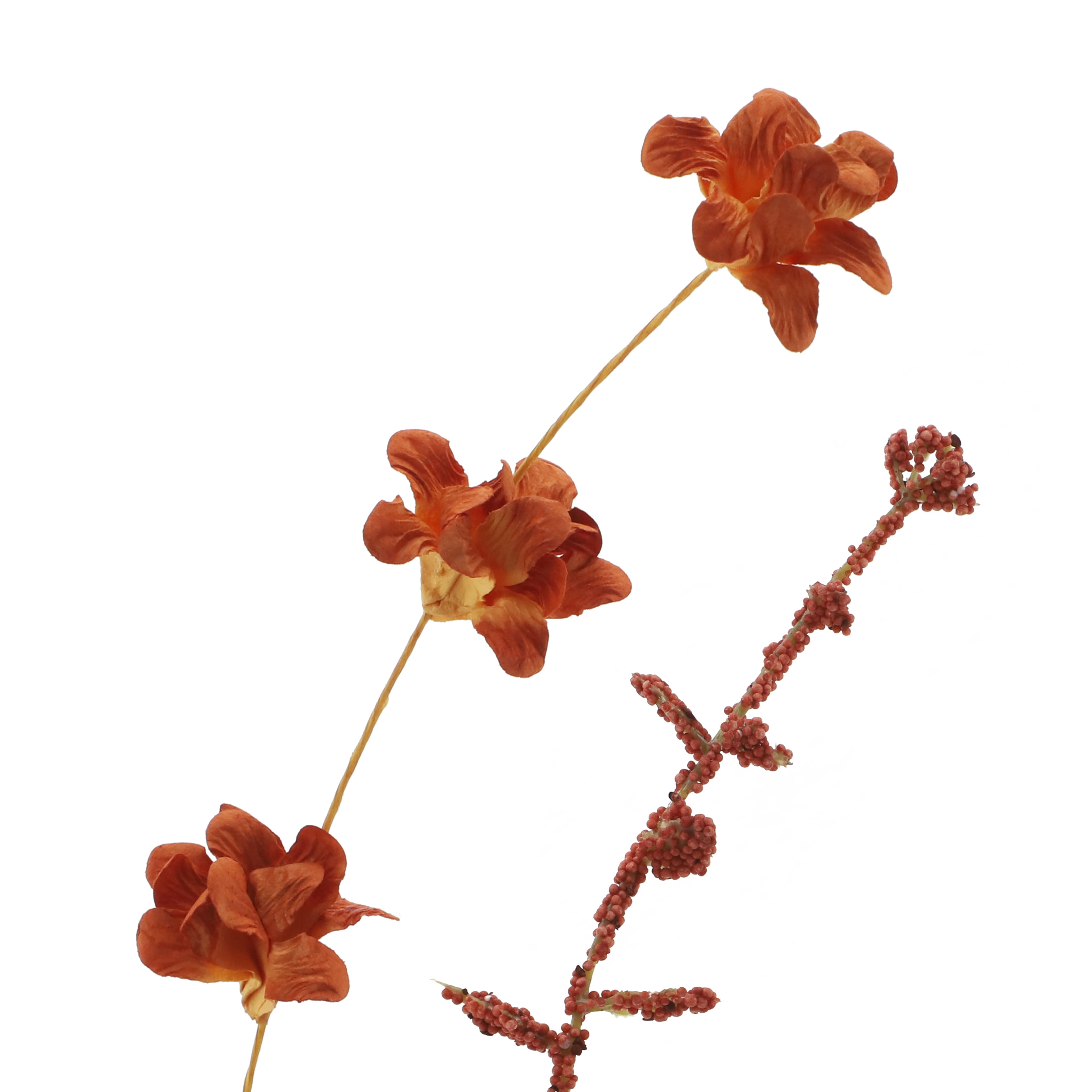 32&#x22; Orange Wild Flower Stem by Ashland&#xAE;