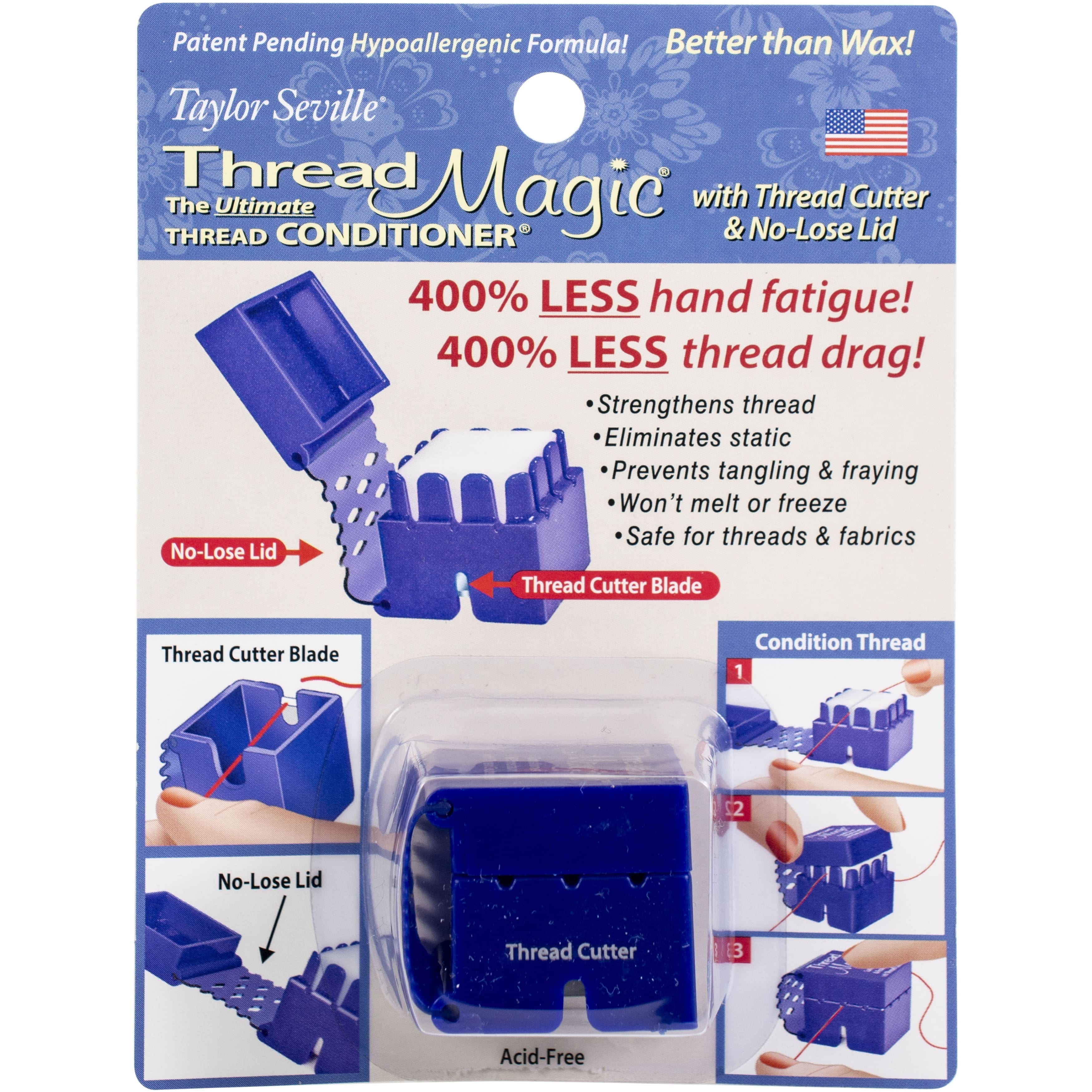 Thread Magic® Conditioner Square With Cutter