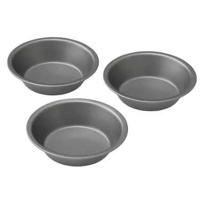 Wilton Mini Round Cake Pans, STD, SilverWilton Non-Stick Mini