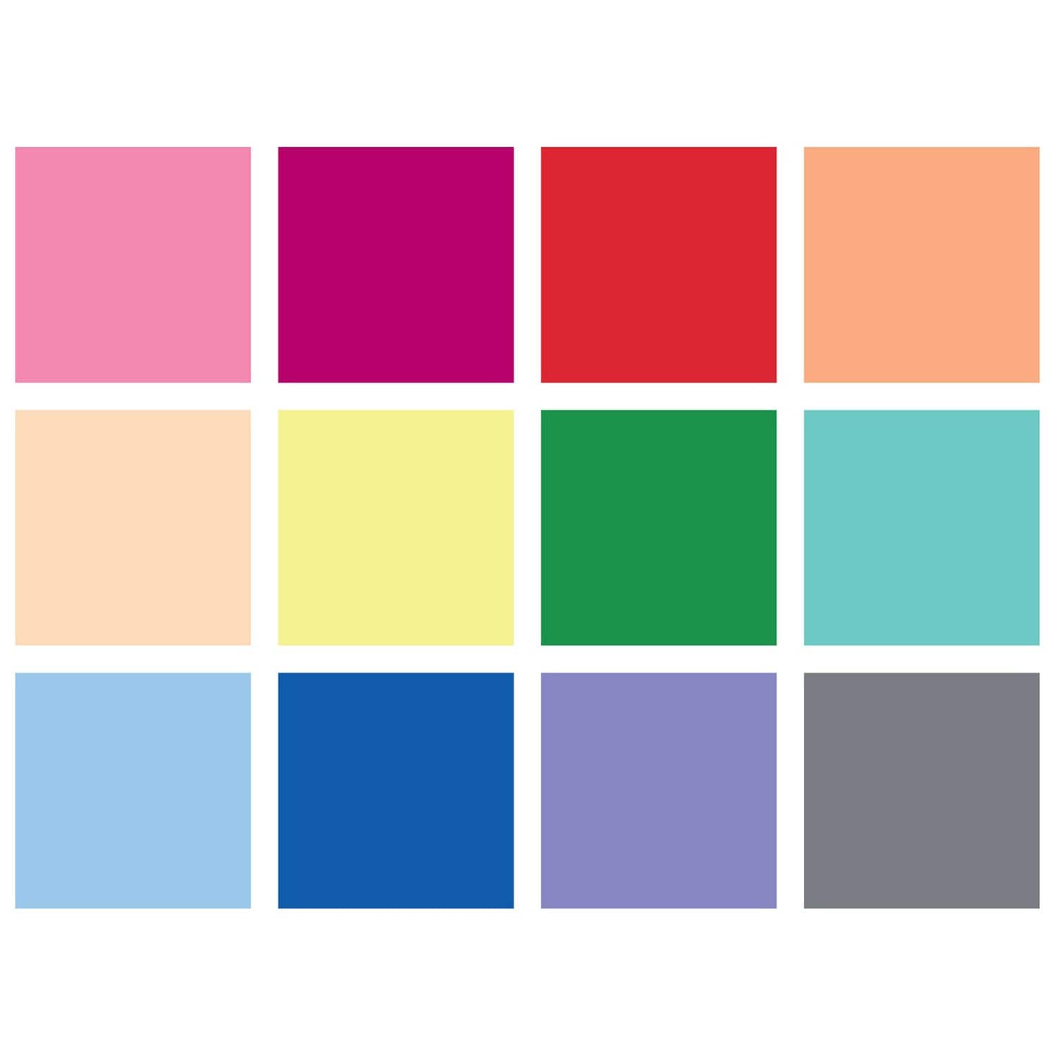 We R Memory Keepers® Shotbox Background Colored Sheets, 12pc.