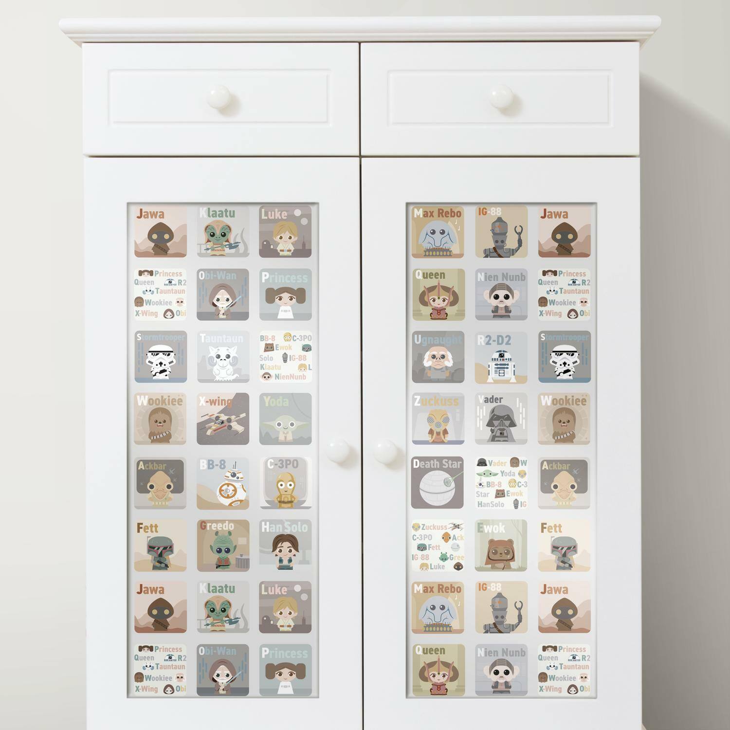 Star Wars&#x2122; Infant Alphabet Peel &#x26; Stick Wallpaper