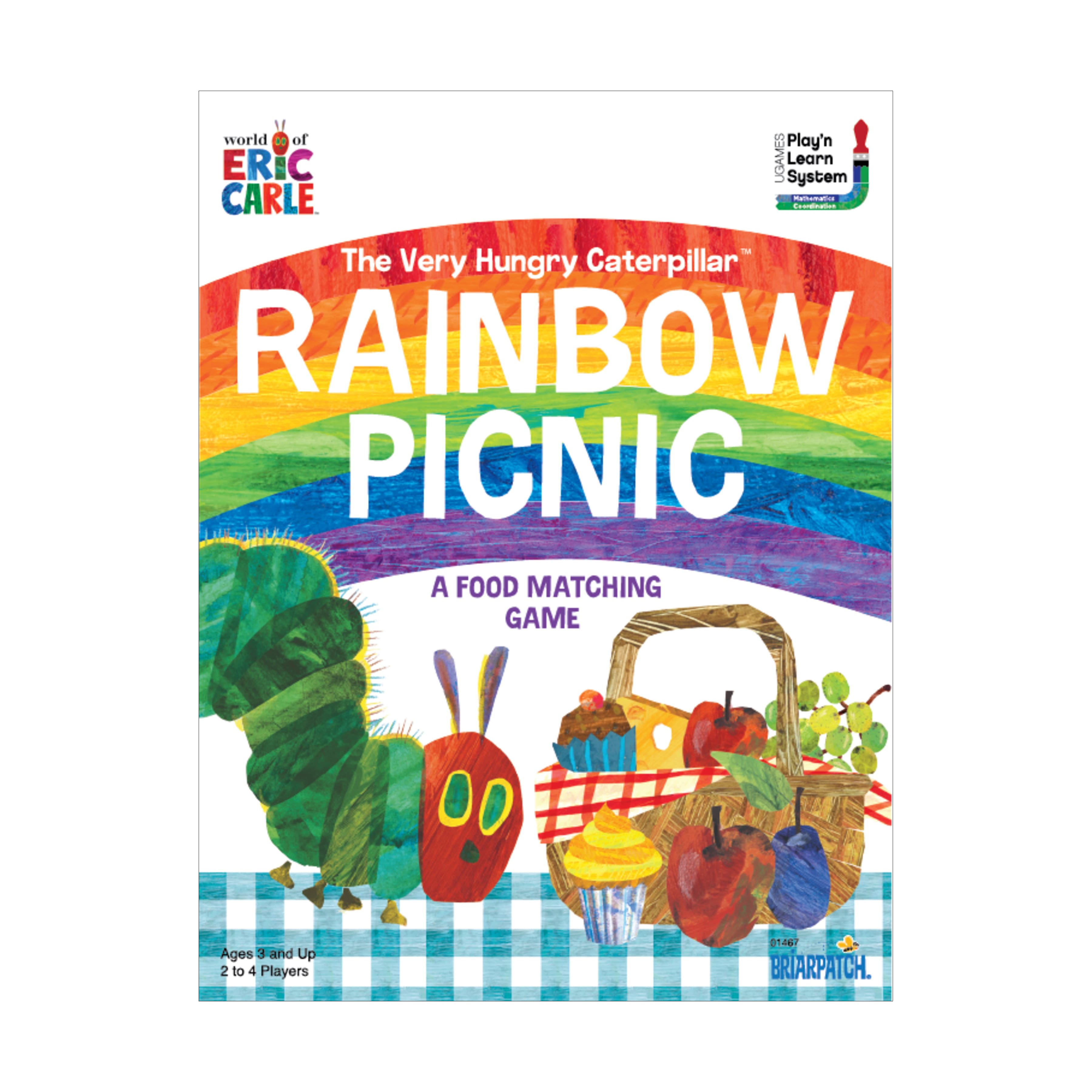 The World of Eric Carle - The Very Hungry Caterpillar Rainbow Picnic Food Matching Game