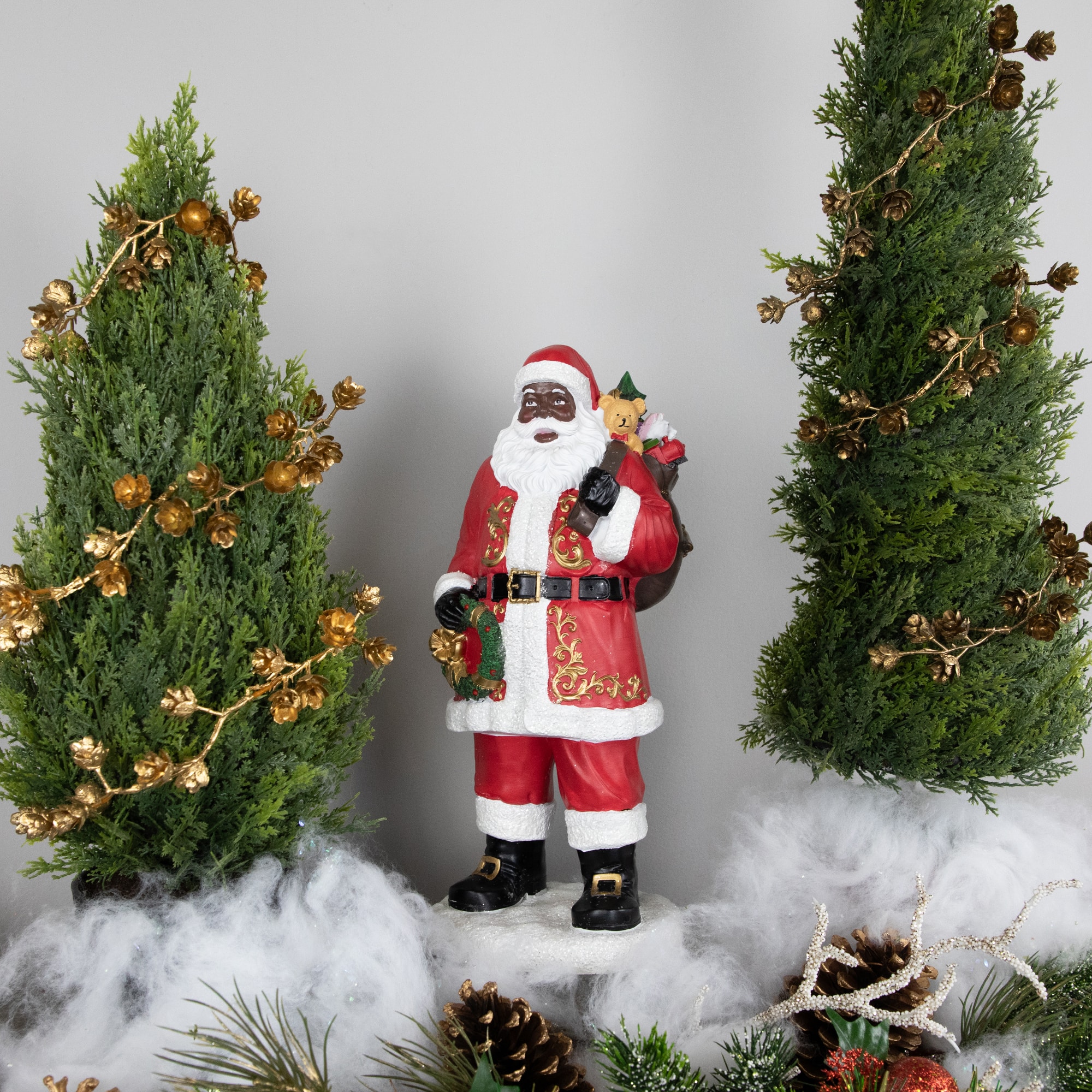 14&#x22; Santa Claus Christmas Figurine