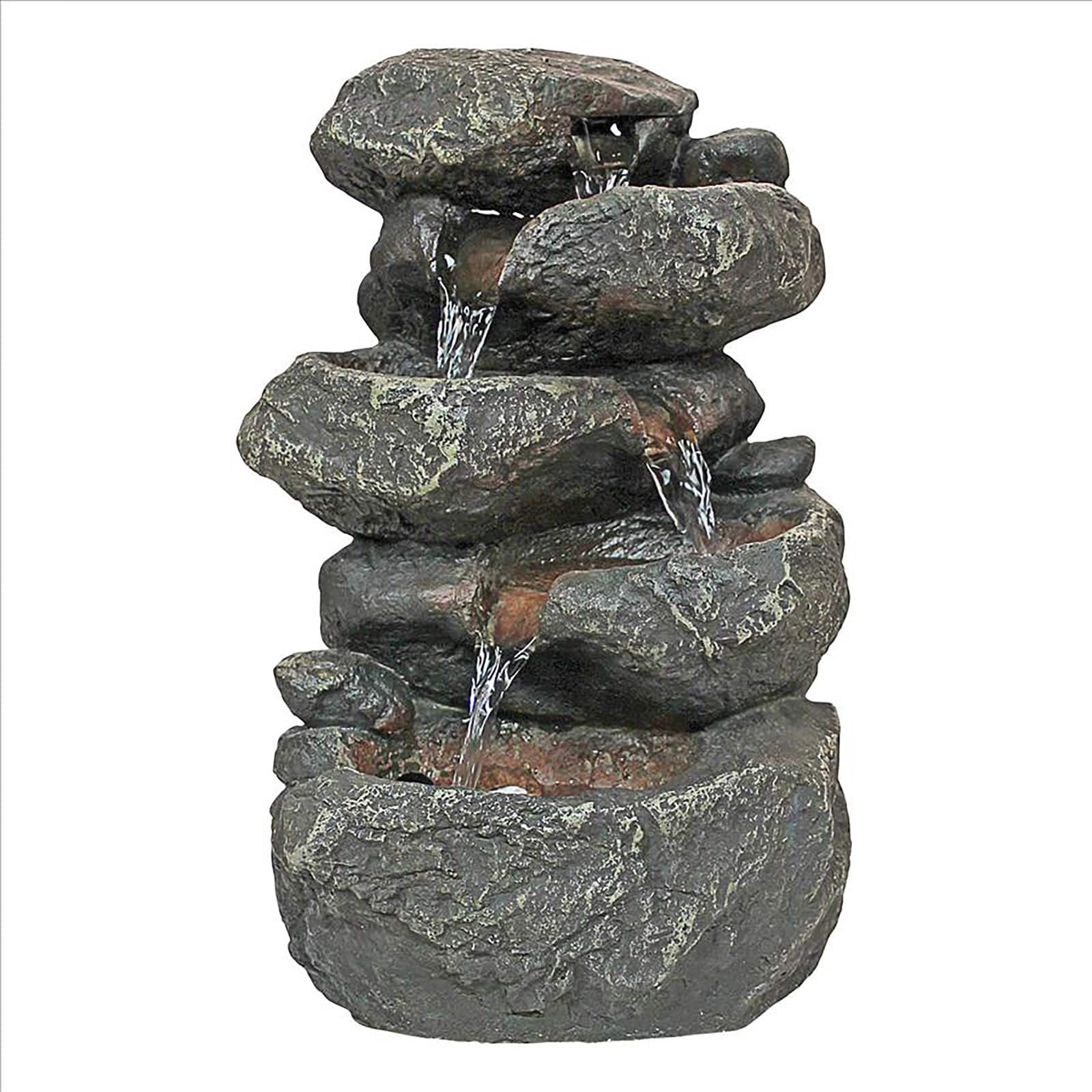 Design Toscano Anchor Falls Cascading Garden Fountain