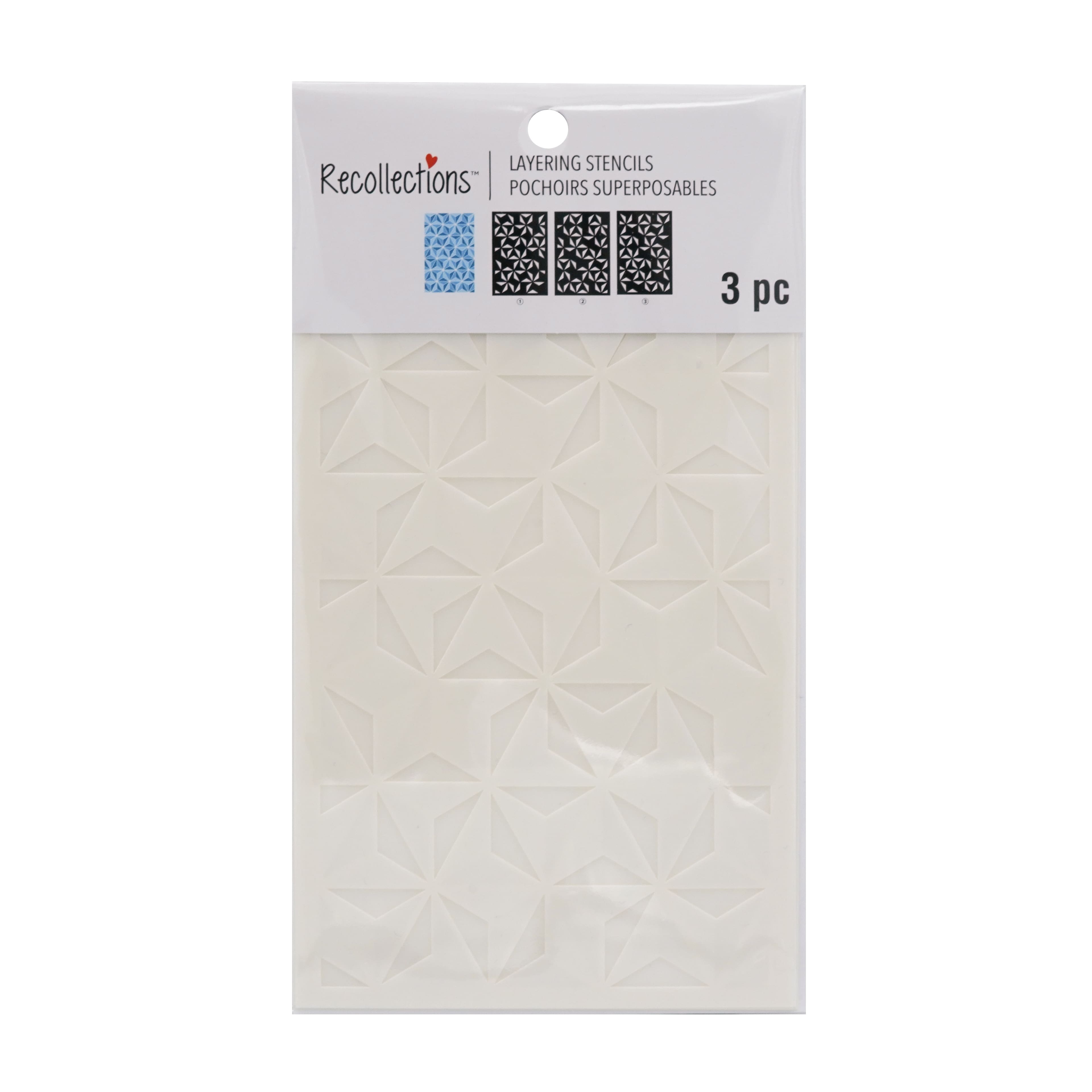 Geo Layering Stencils by Recollections&#x2122;