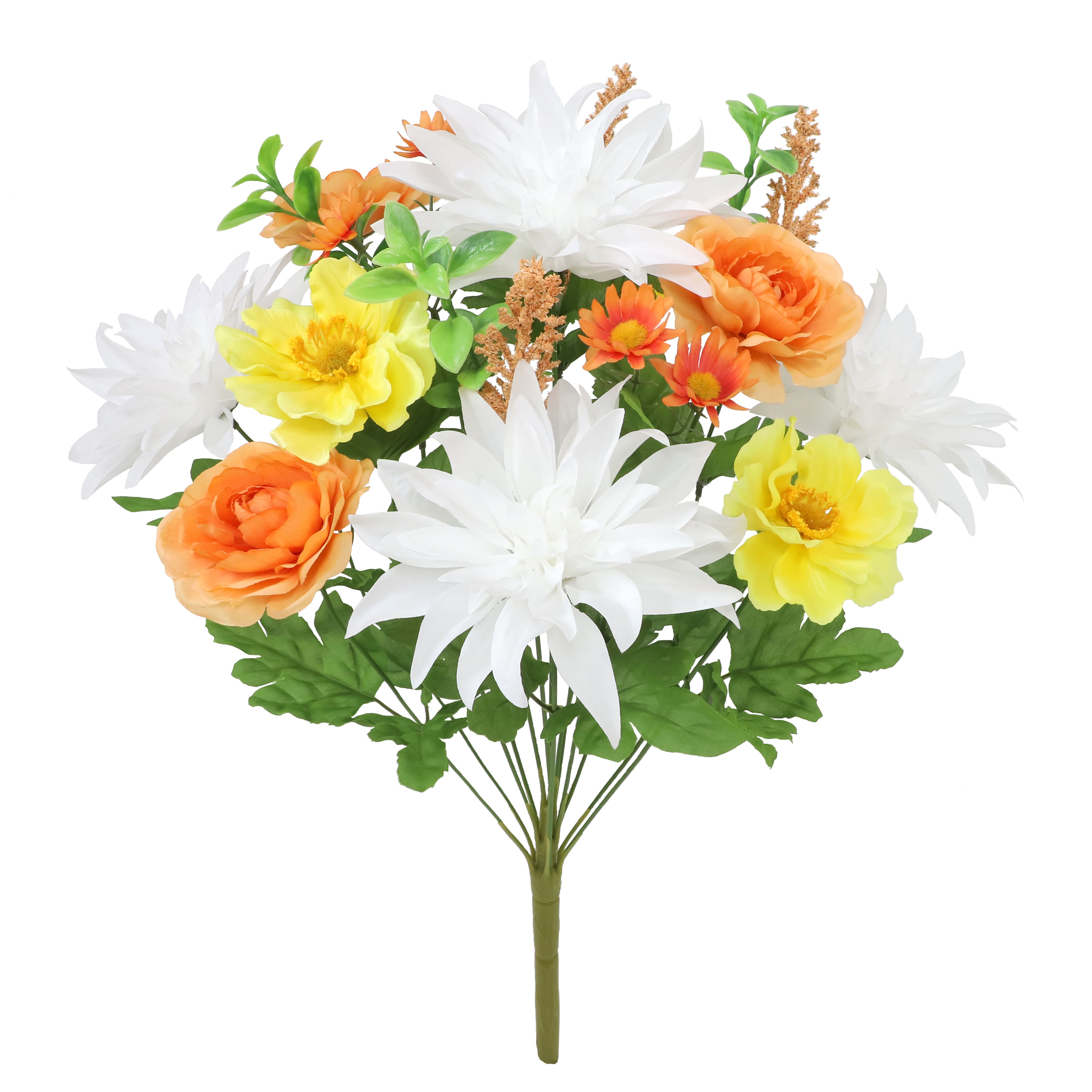 21&#x22; Dahlia, Ranunculus &#x26; Anemone Bush by Ashland&#xAE;