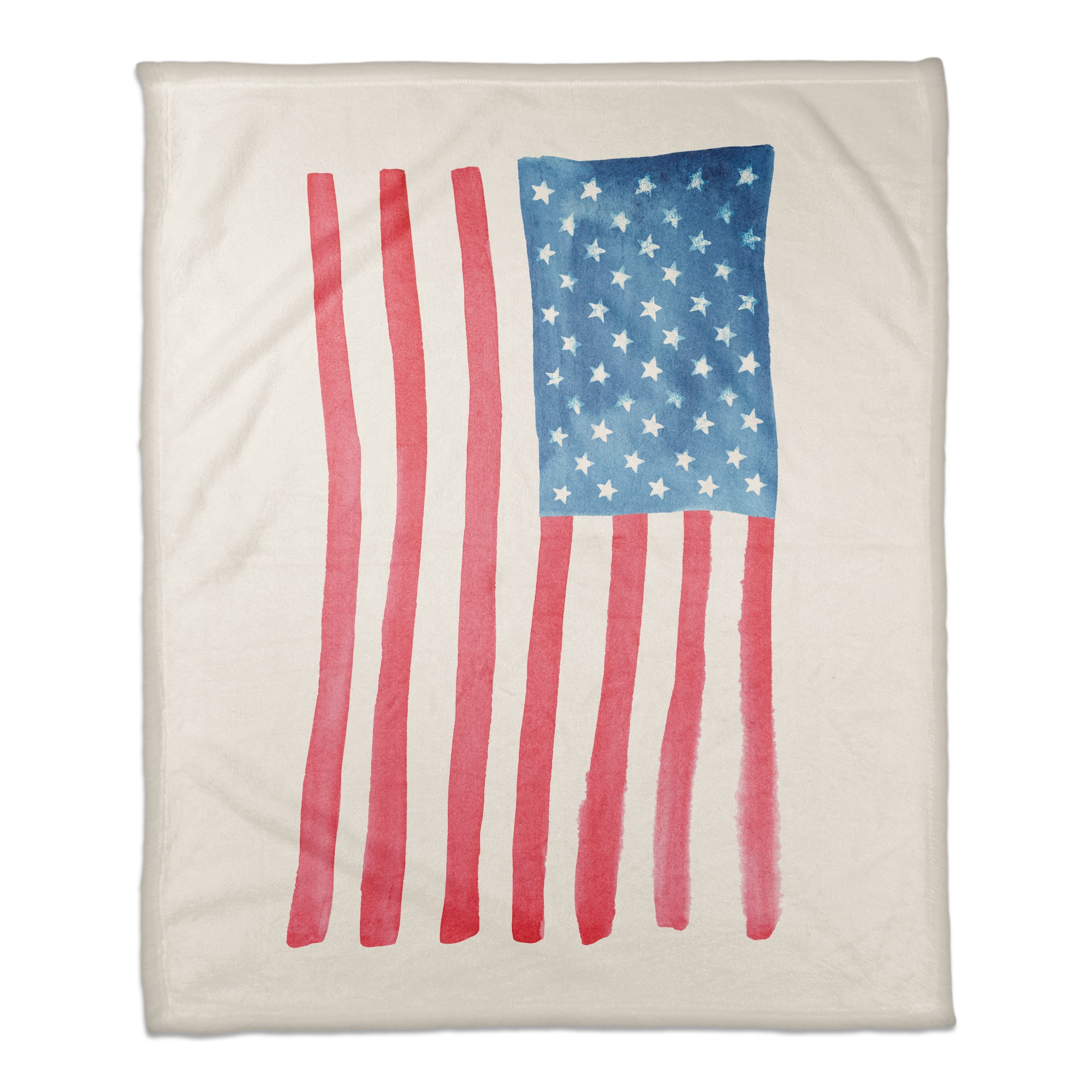American Flag Coral Fleece Blanket