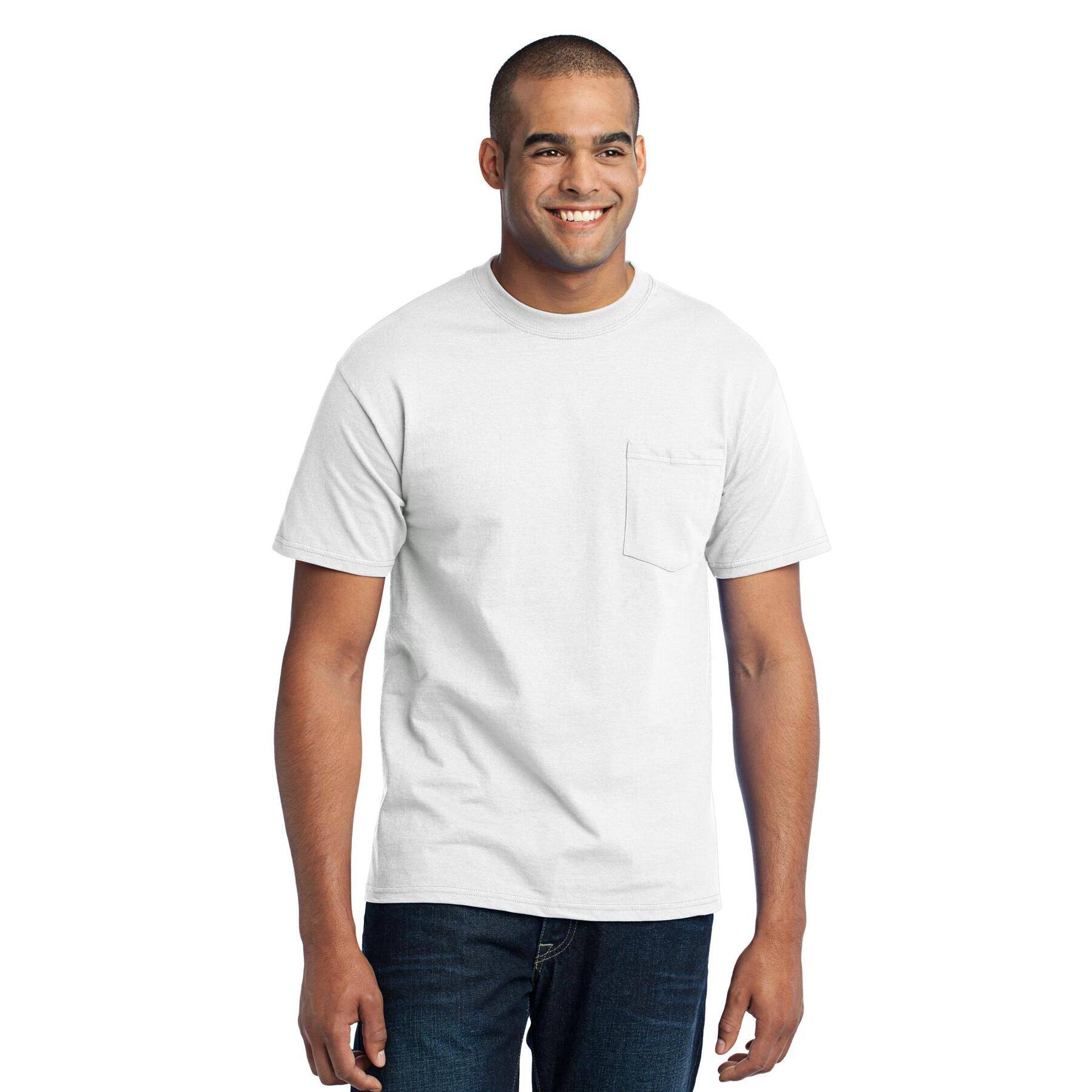 Port & Company® Core Blend Pocket T-Shirt
