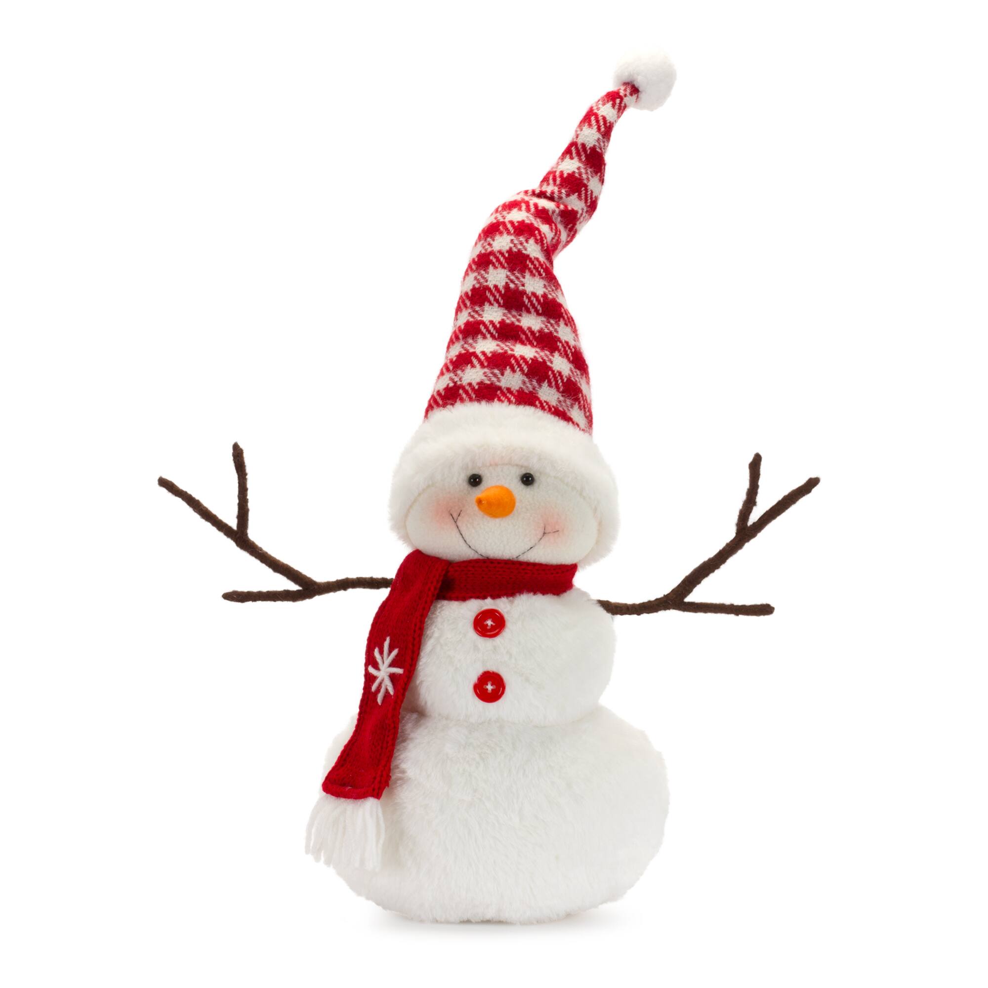 Polyester Snowman Figurine Set | Michaels