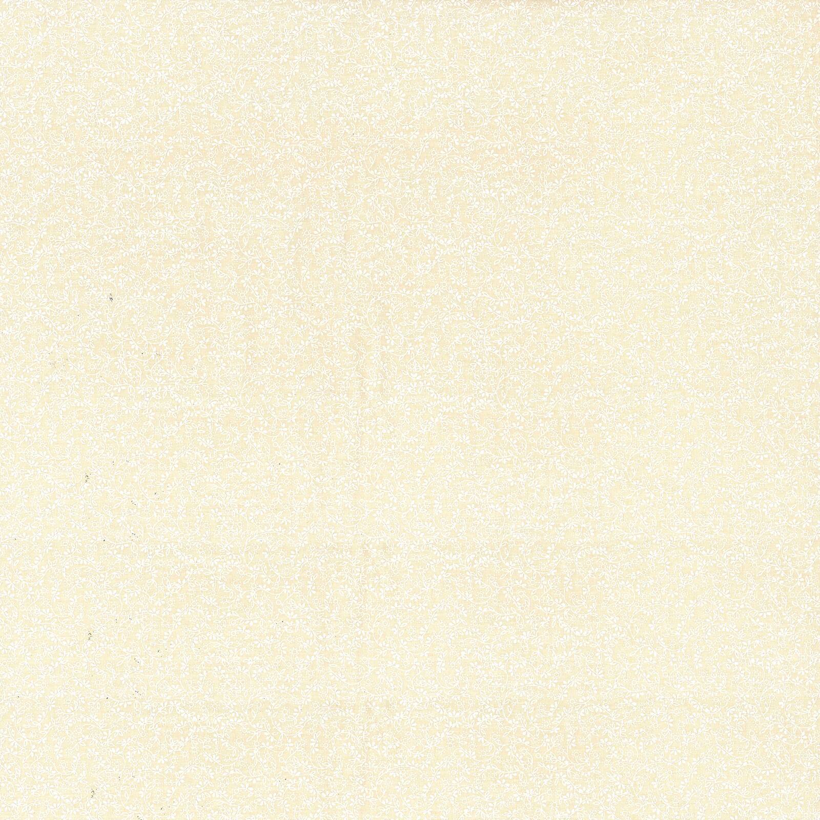 Fabric Traditions Tan Ditsy Floral Cotton Fabric